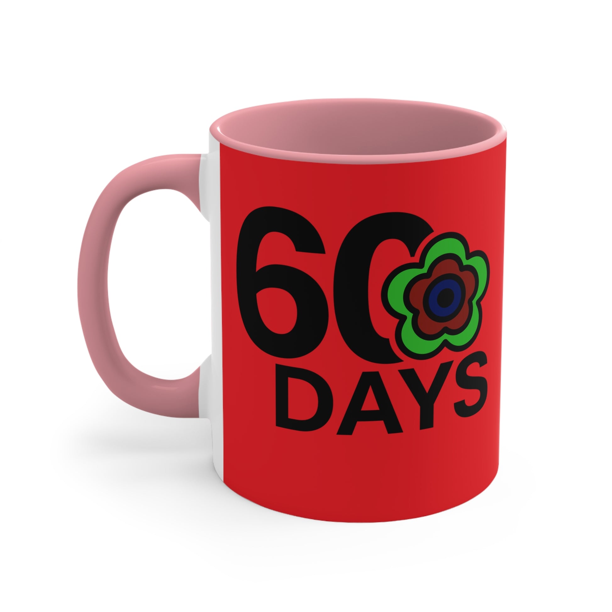 P🌺🌺P2Poppies 60 Days – Motivational Recovery Mug