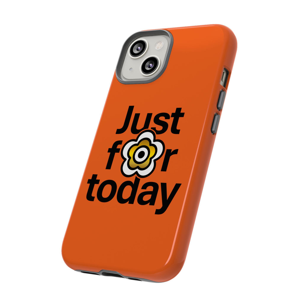 P🌺🌺P2Poppies Just for Today i-Phone Case – Inspirational Recovery Protection