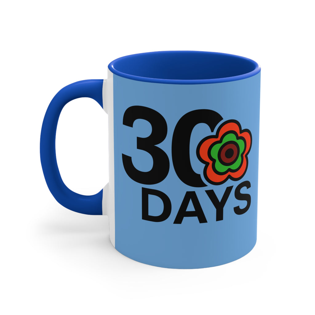 P🌺🌺P2Poppies 30 Days – Motivational Recovery Mug