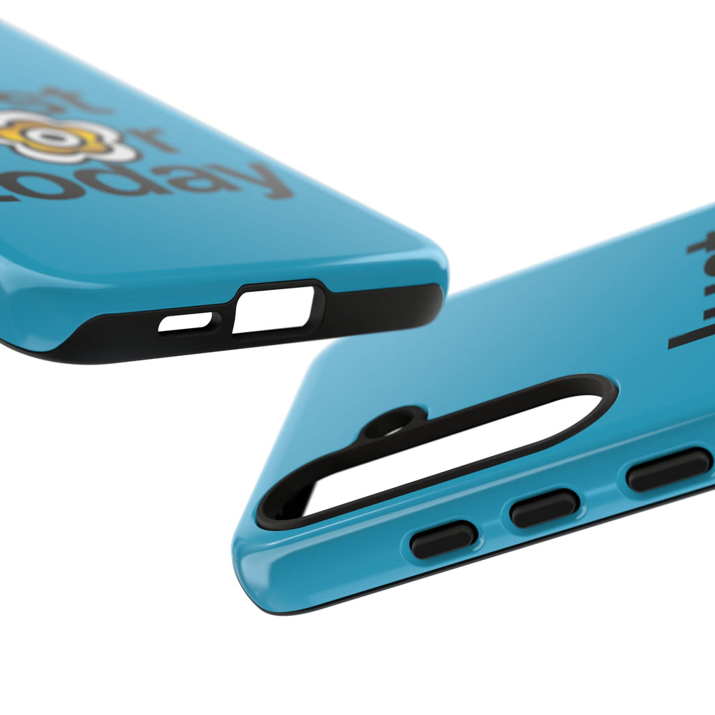 P🌺🌺P2Poppies Just for Today Samsung Phone Case – Inspirational Recovery Protection