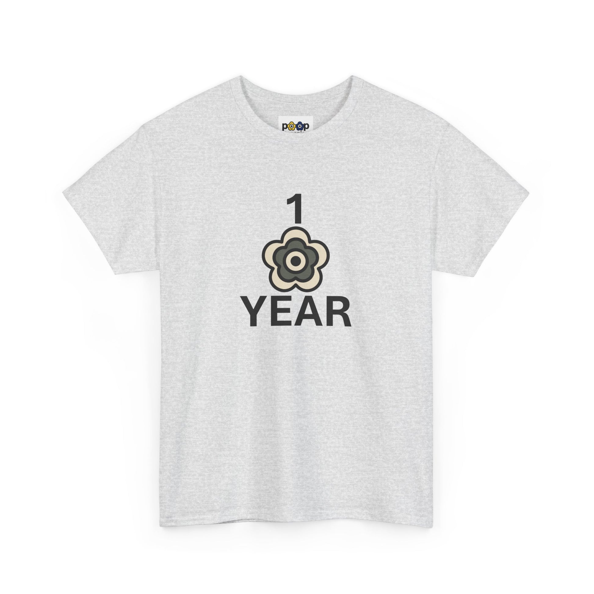 P🌺🌺P2Poppies 1 Year Sober – Motivational Recovery T-Shirt