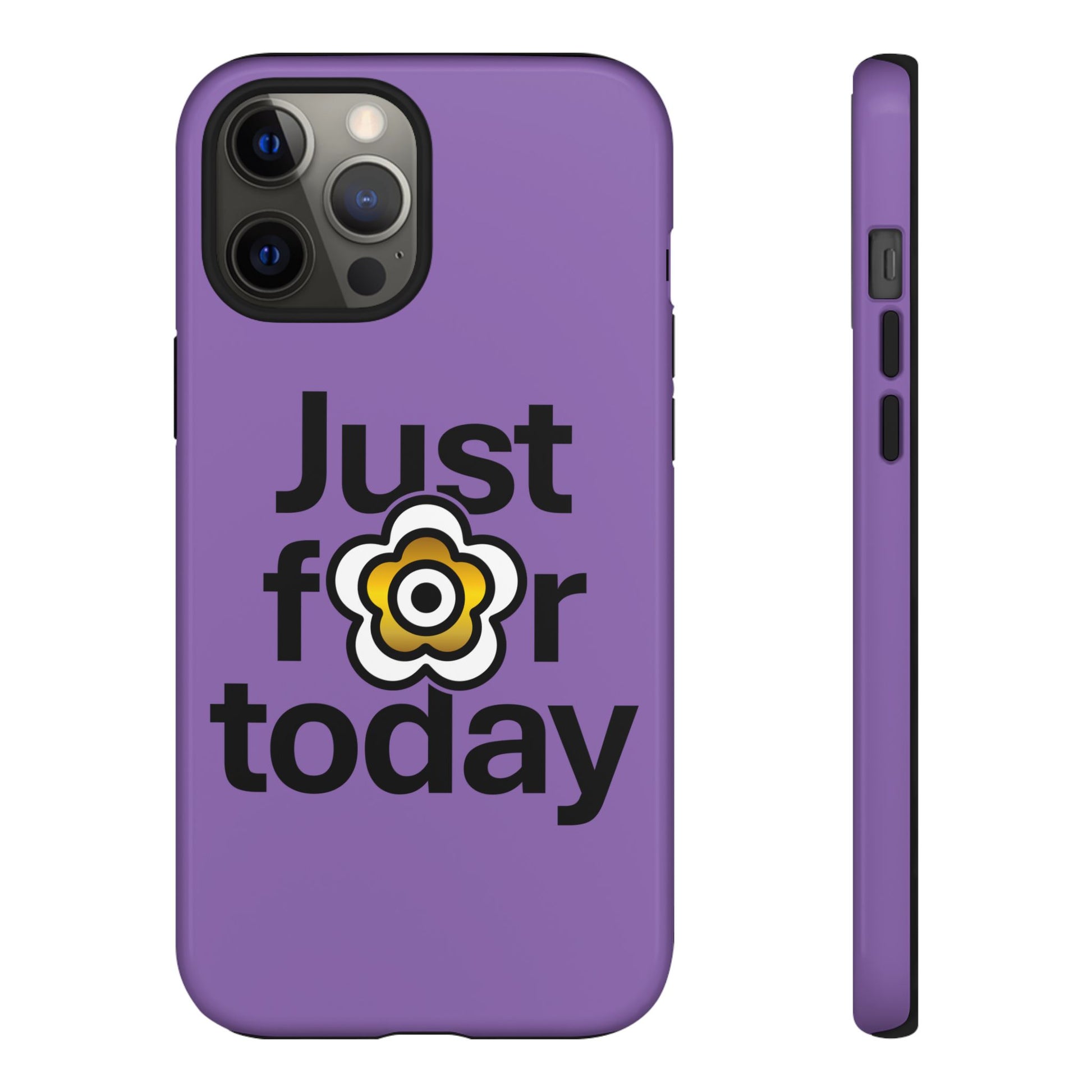 P🌺🌺P2Poppies Just for Today i-Phone Case – Inspirational Recovery Protection