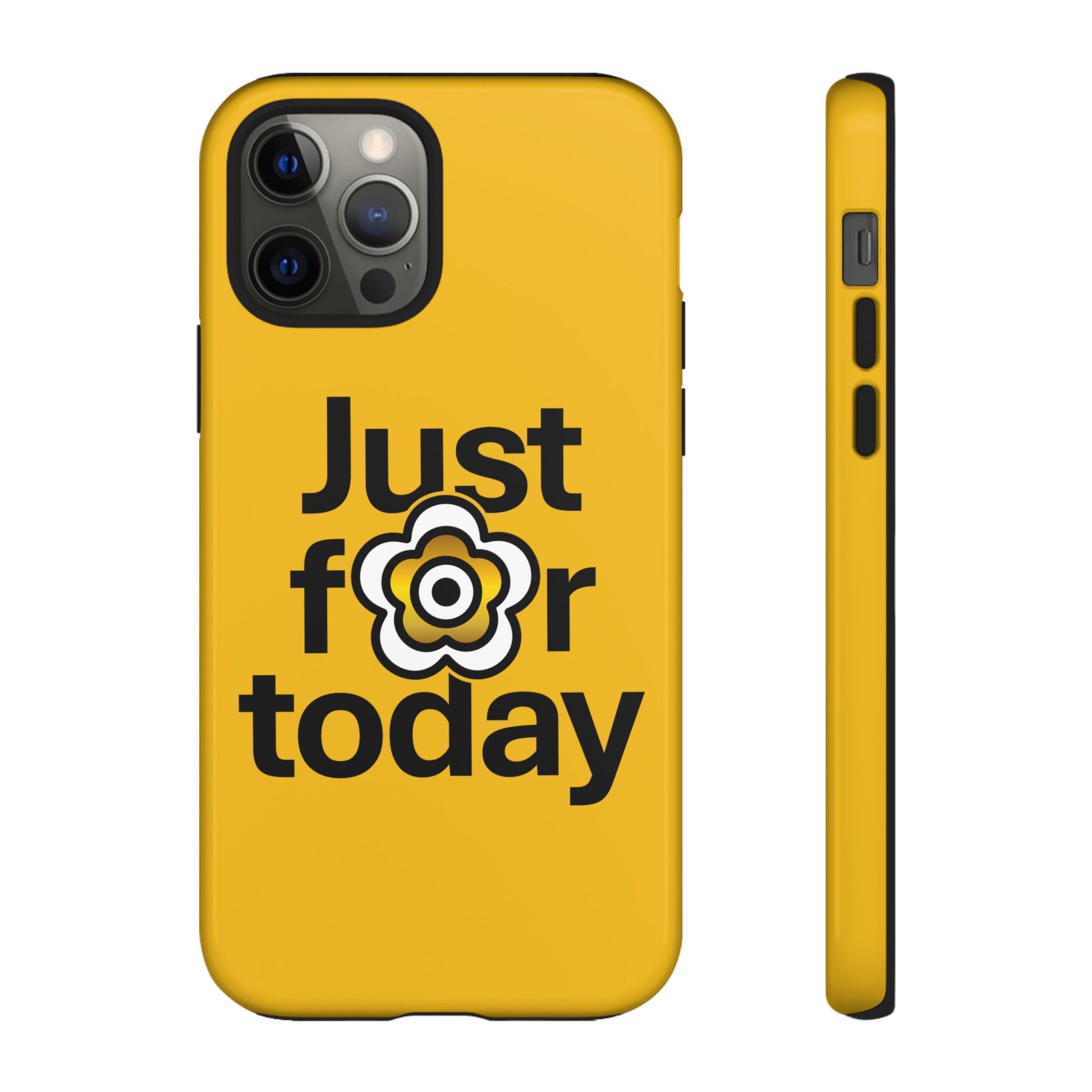 P🌺🌺P2Poppies Just for Today i-Phone Case – Inspirational Recovery Protection