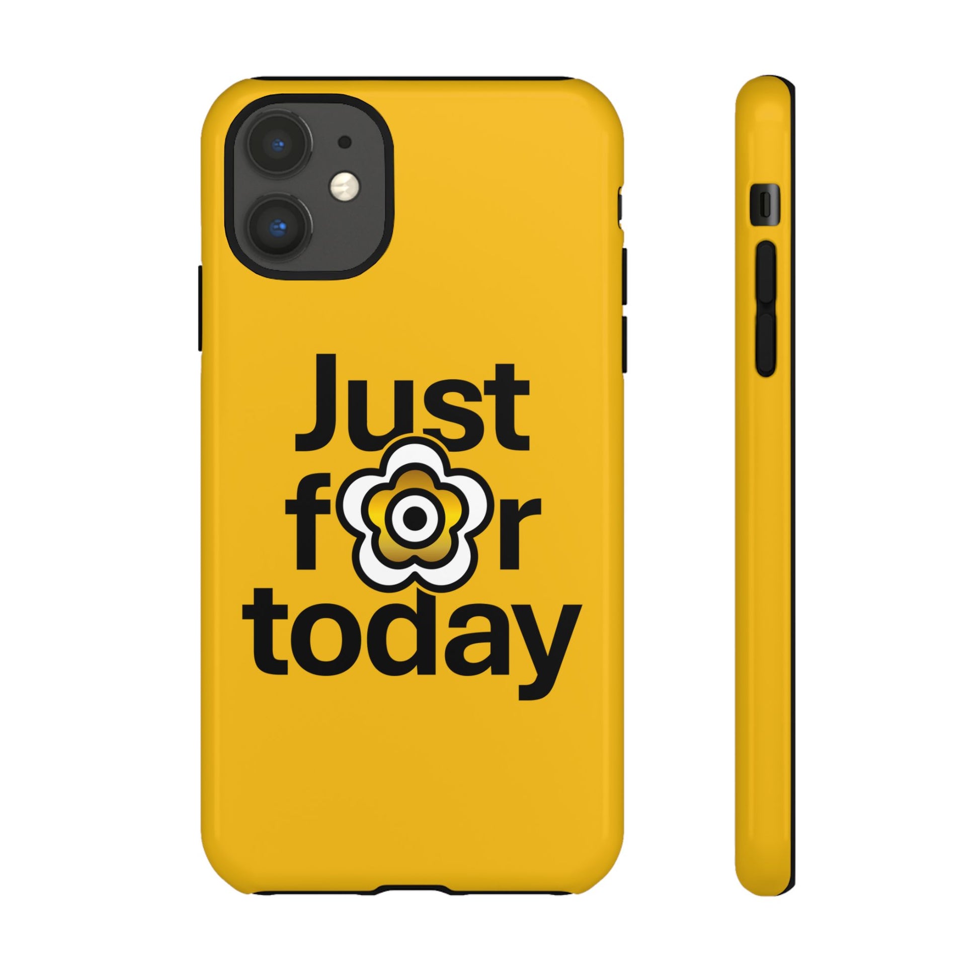 P🌺🌺P2Poppies Just for Today i-Phone Case – Inspirational Recovery Protection