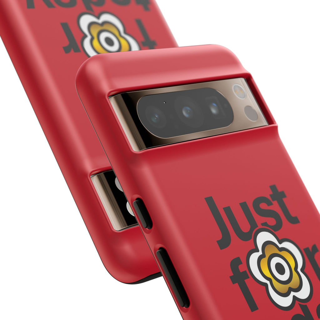 P🌺🌺P2Poppies Just for Today Google Phone Case – Inspirational Recovery Protection