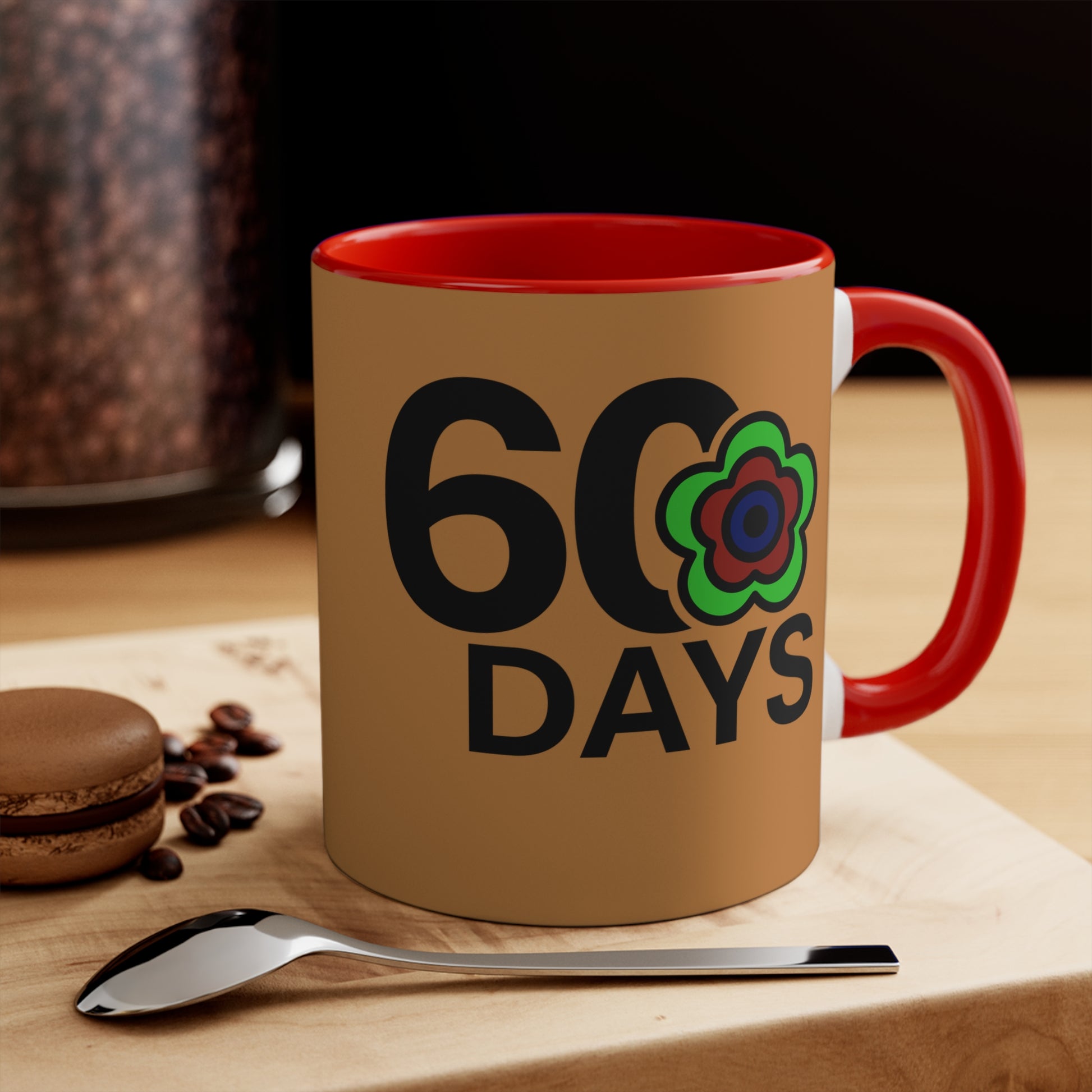 P🌺🌺P2Poppies 60 Days – Motivational Recovery Mug