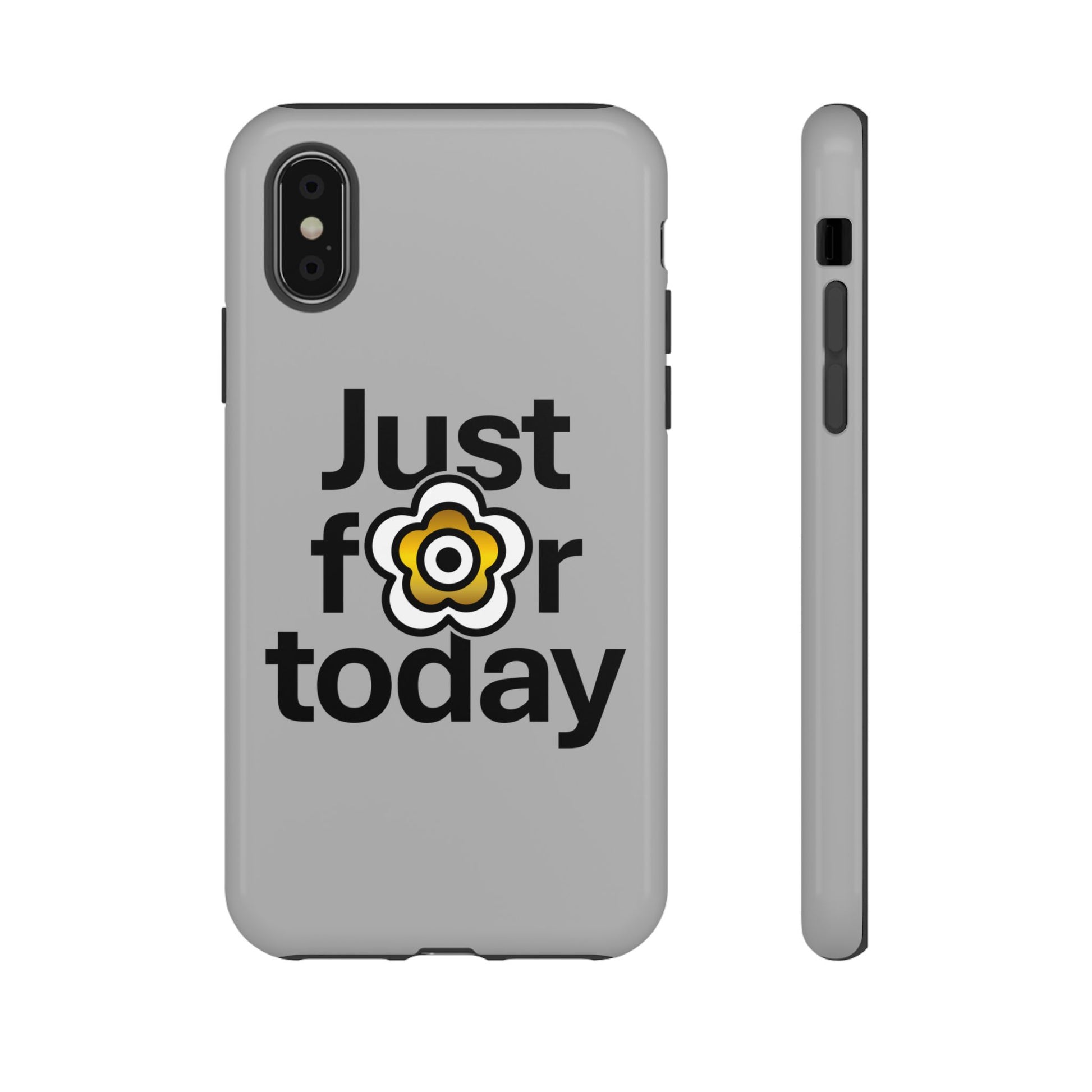 P🌺🌺P2Poppies Just for Today i-Phone Case – Inspirational Recovery Protection