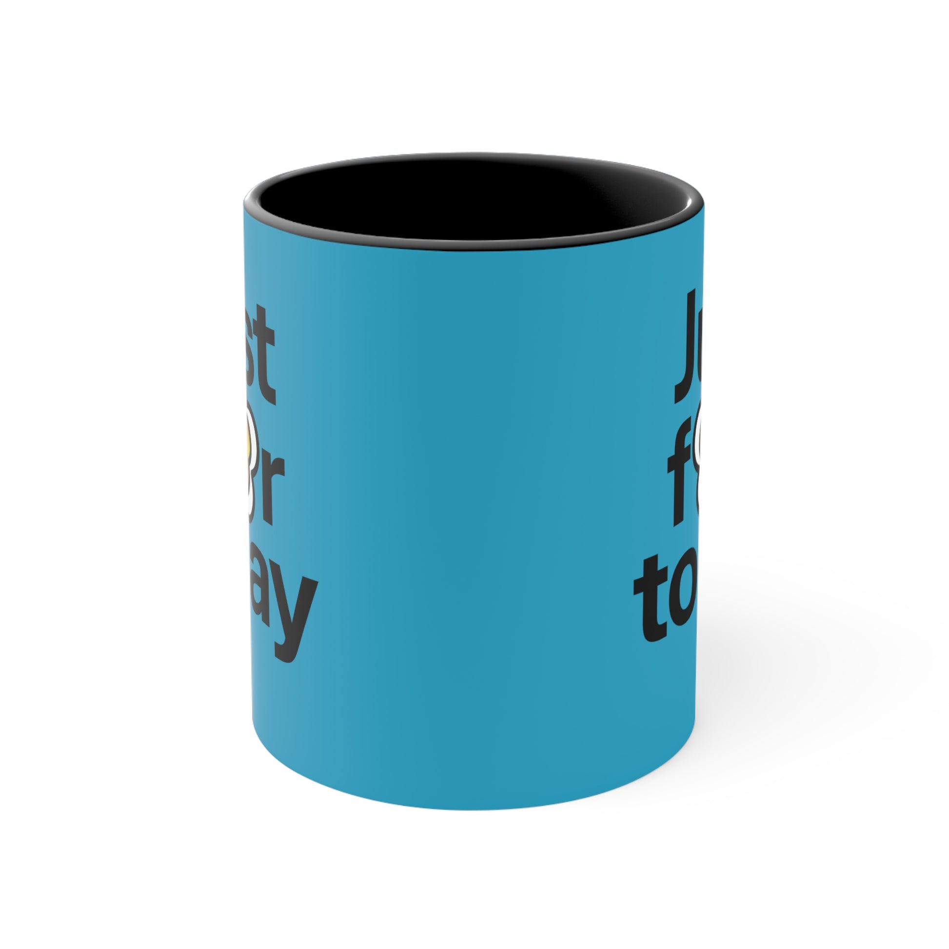 P🌺🌺P2Poppies Just for Today – Motivational Recovery Mug