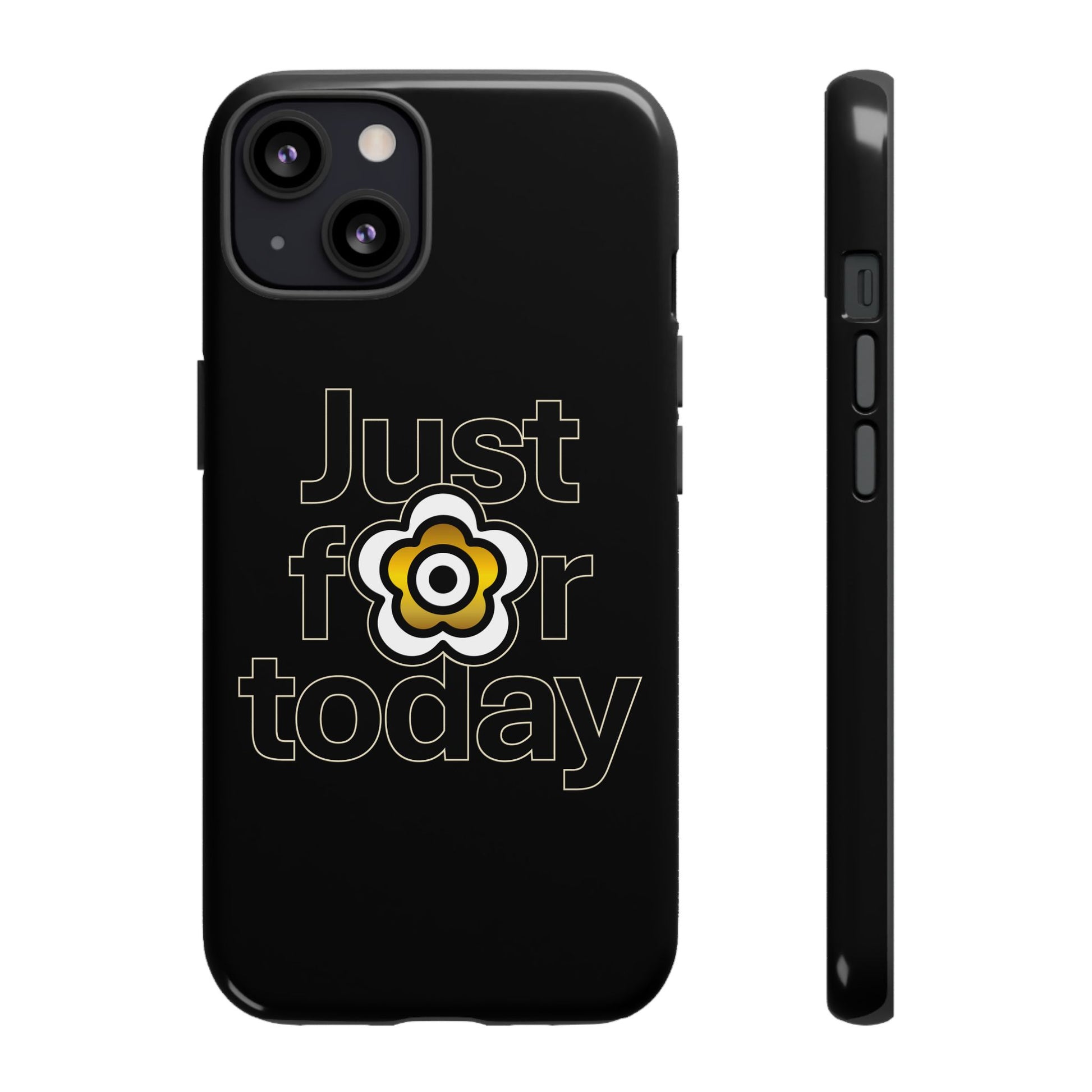 P🌺🌺P2Poppies Just for Today i-Phone Case – Inspirational Recovery Protection