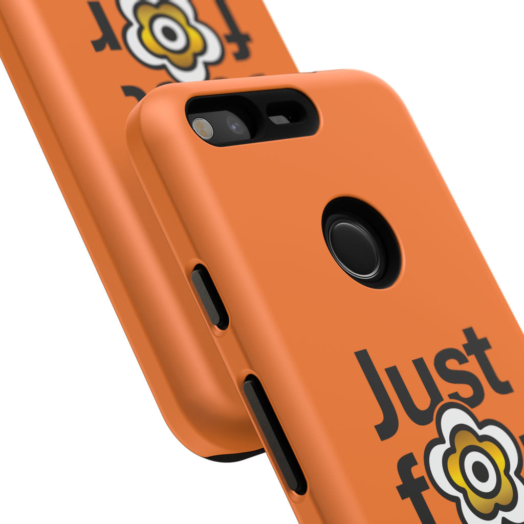 P🌺🌺P2Poppies Just for Today Google Phone Case – Inspirational Recovery Protection