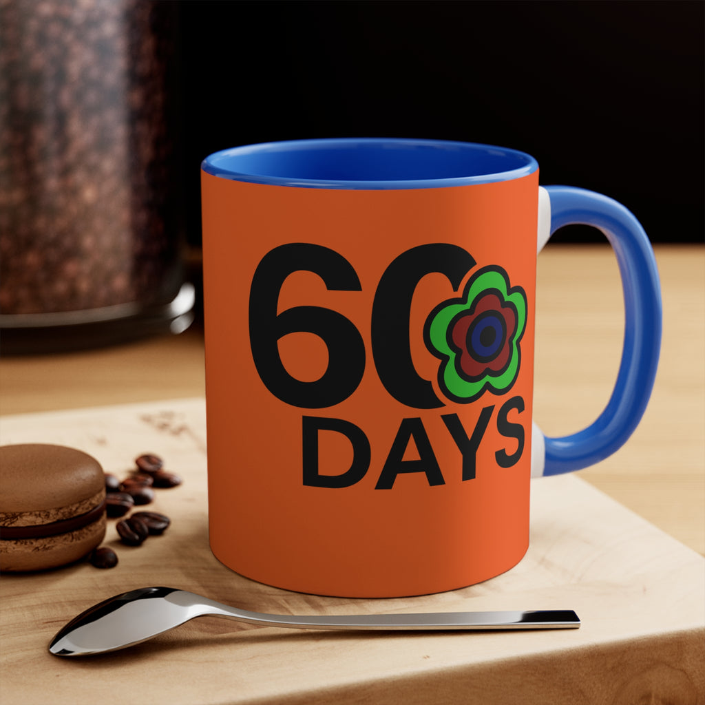 P🌺🌺P2Poppies 60 Days – Motivational Recovery Mug