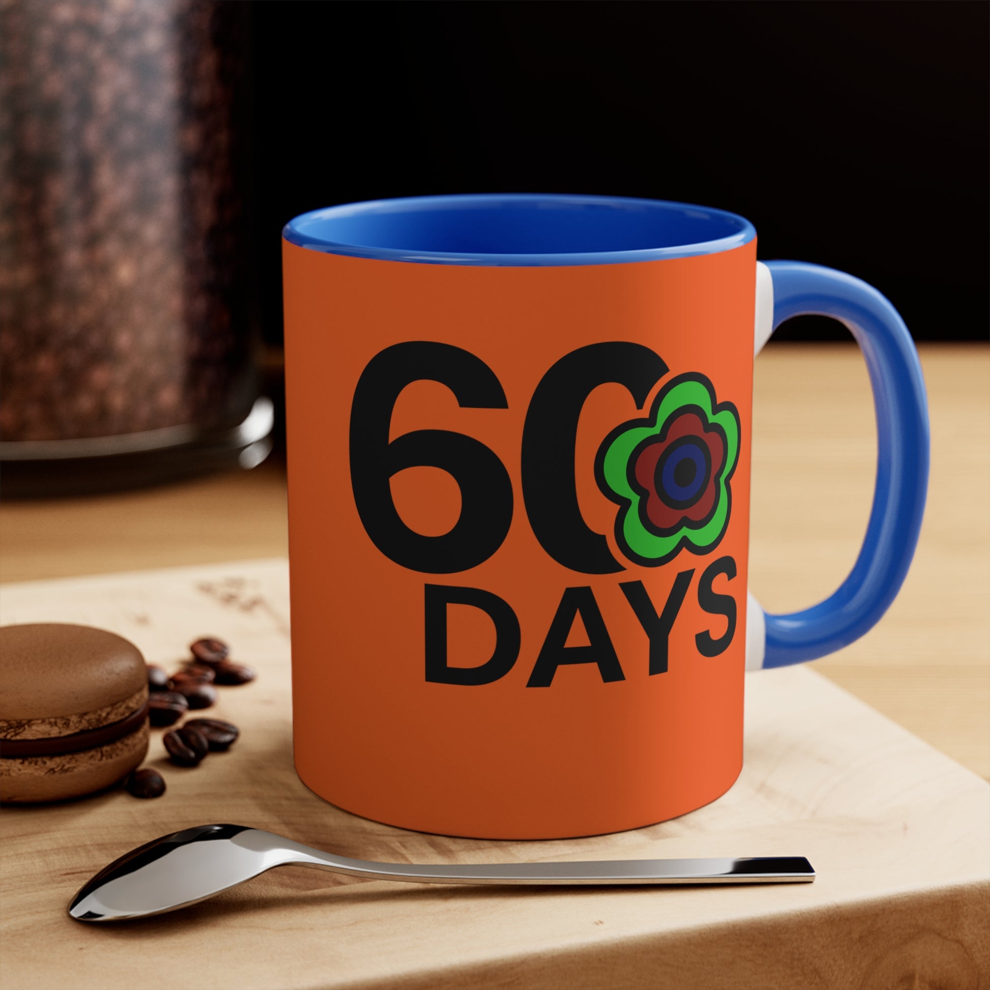 P🌺🌺P2Poppies 60 Days – Motivational Recovery Mug