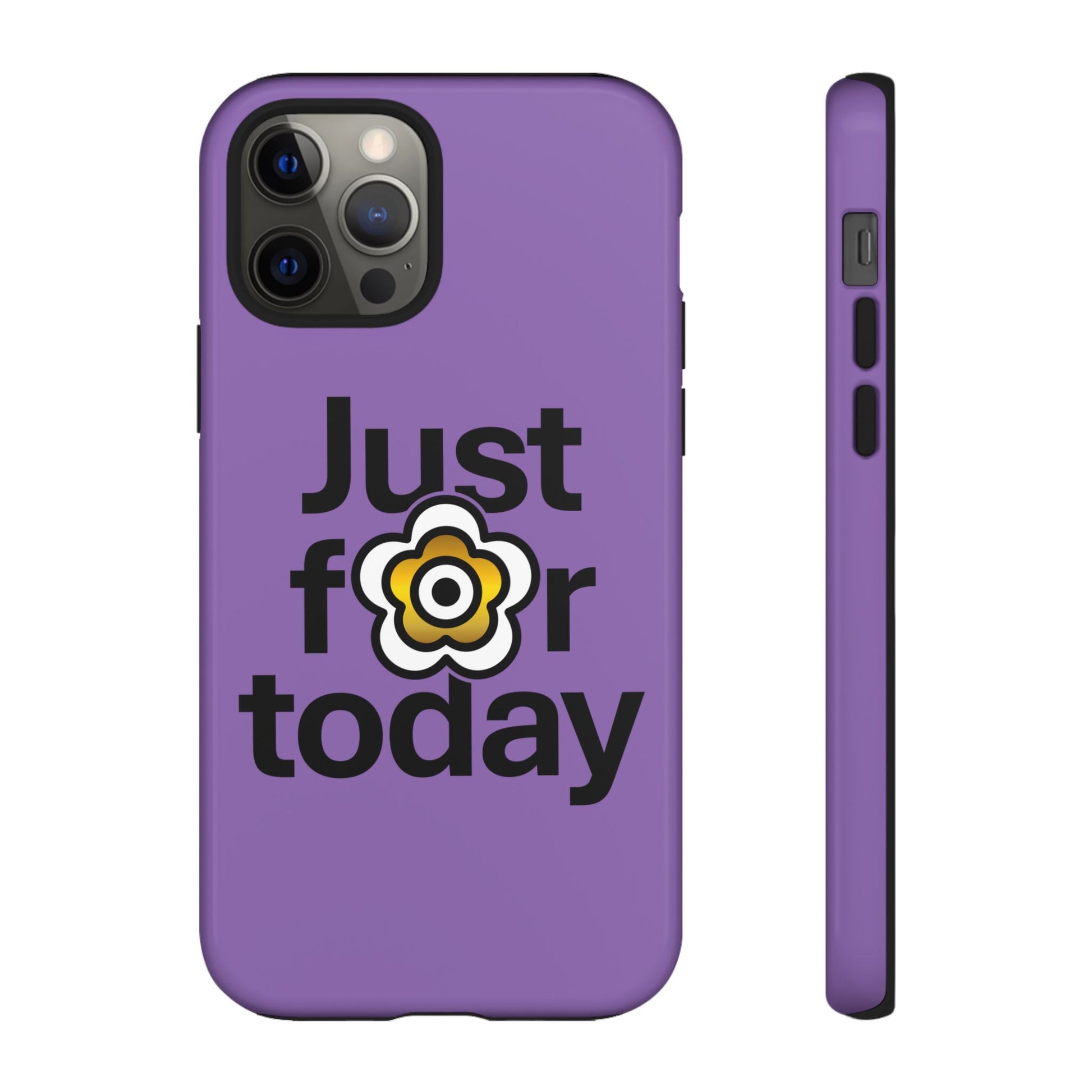 P🌺🌺P2Poppies Just for Today i-Phone Case – Inspirational Recovery Protection