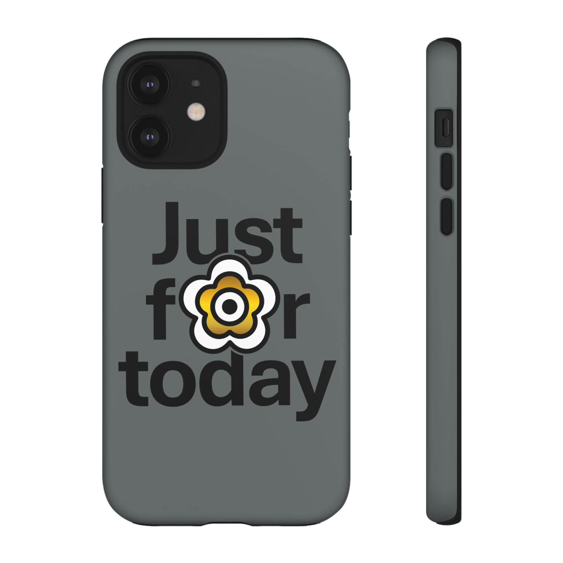 P🌺🌺P2Poppies Just for Today i-Phone Case – Inspirational Recovery Protection