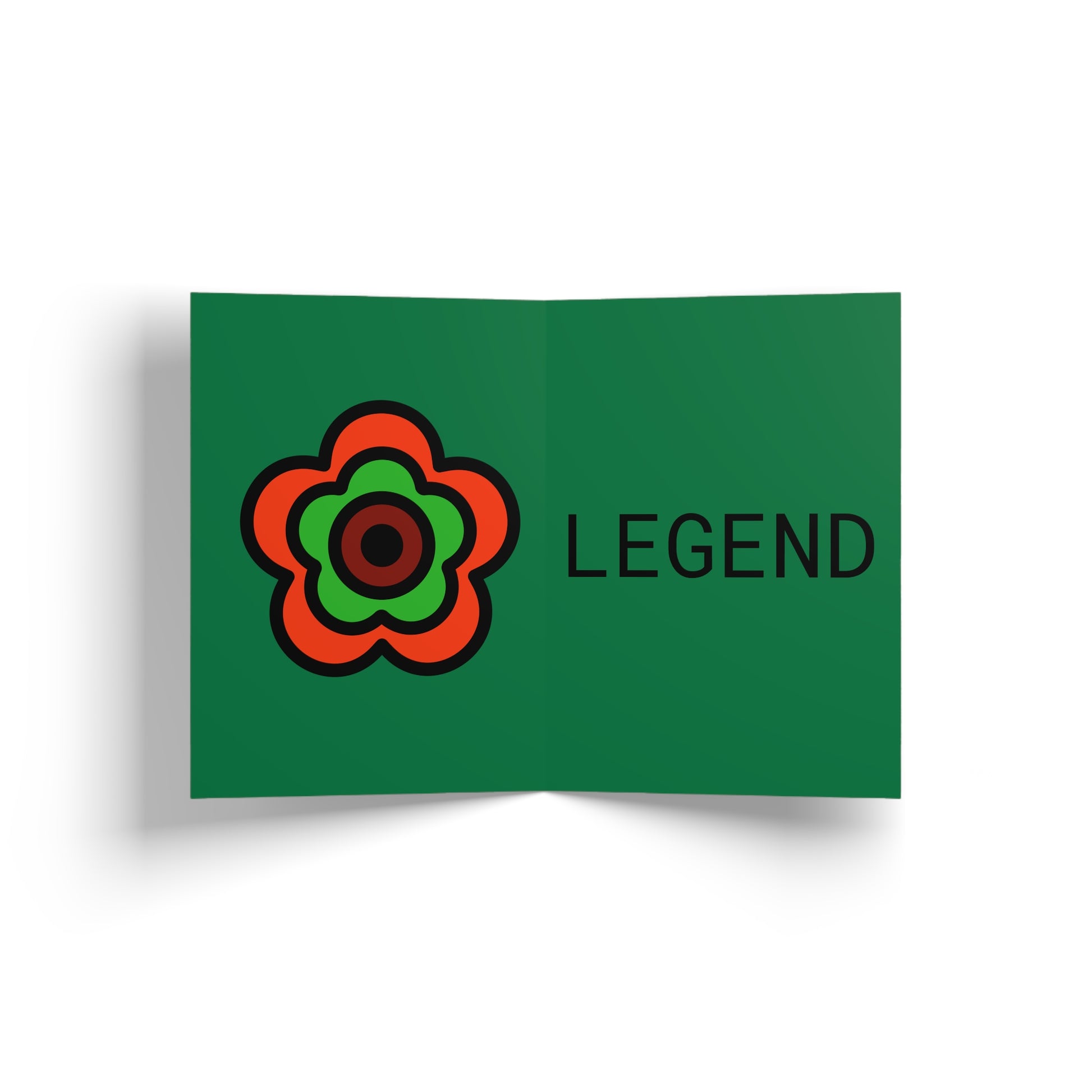 P🌺🌺P2Poppies 30 Days Milestone Greeting Card