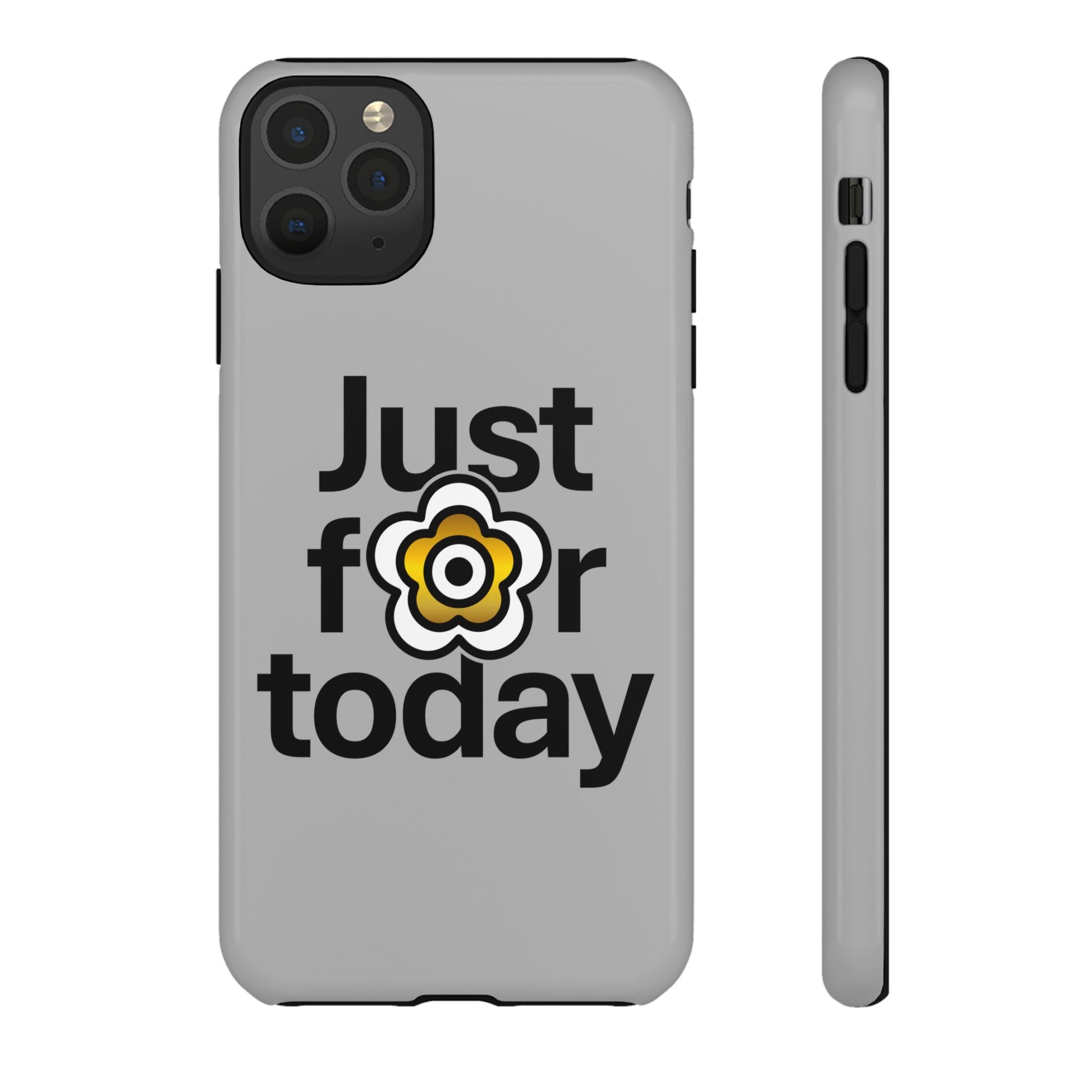 P🌺🌺P2Poppies Just for Today i-Phone Case – Inspirational Recovery Protection