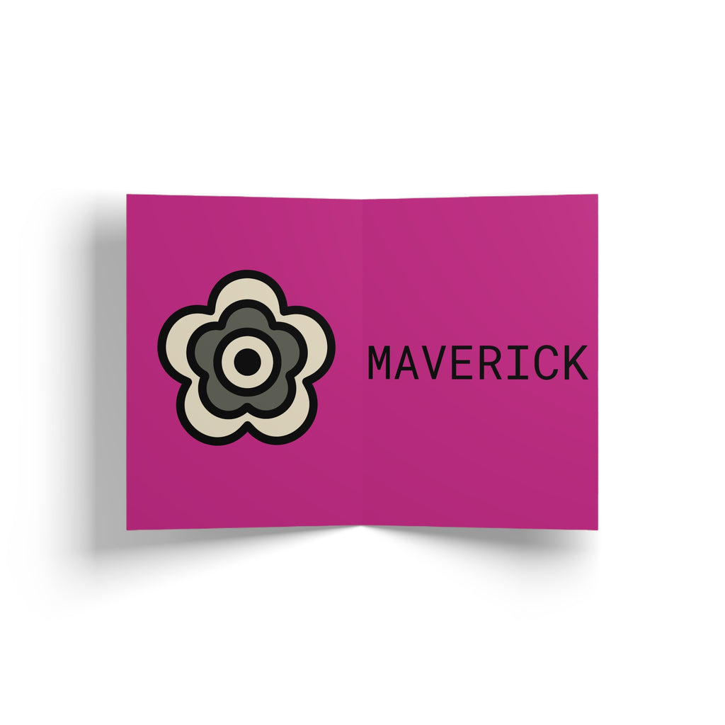 P🌺🌺P2Poppies 1 Year Milestone Greeting Card