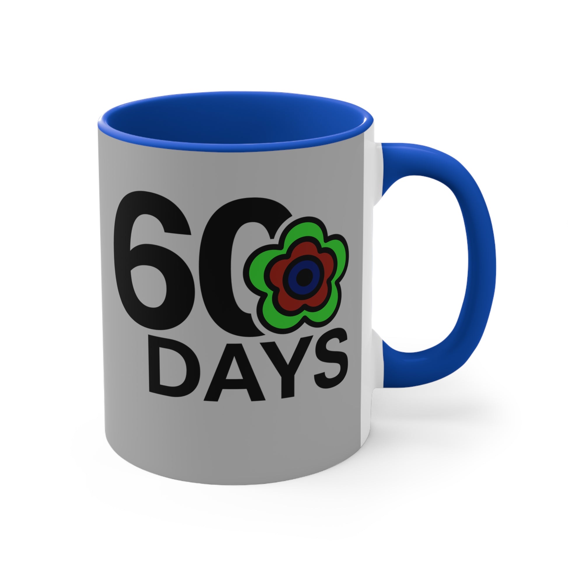 P🌺🌺P2Poppies 60 Days – Motivational Recovery Mug