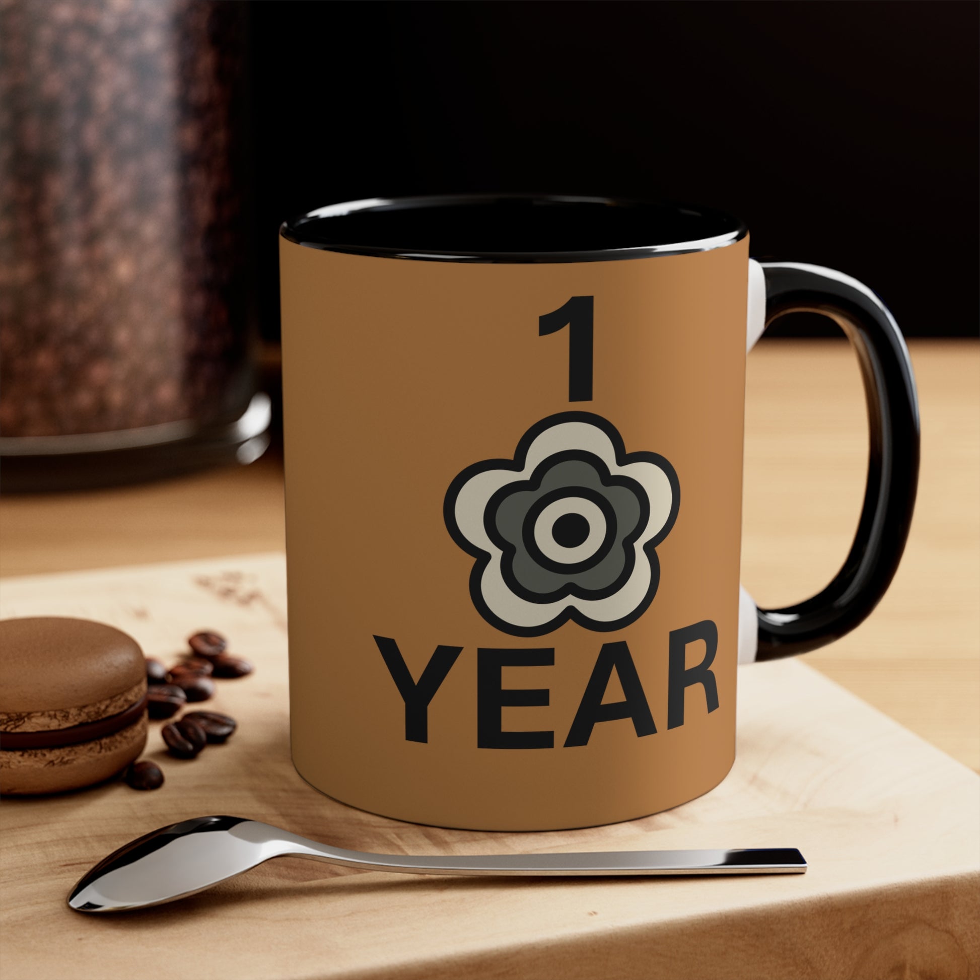 P🌺🌺P2Poppies 1 Year – Motivational Recovery Mug