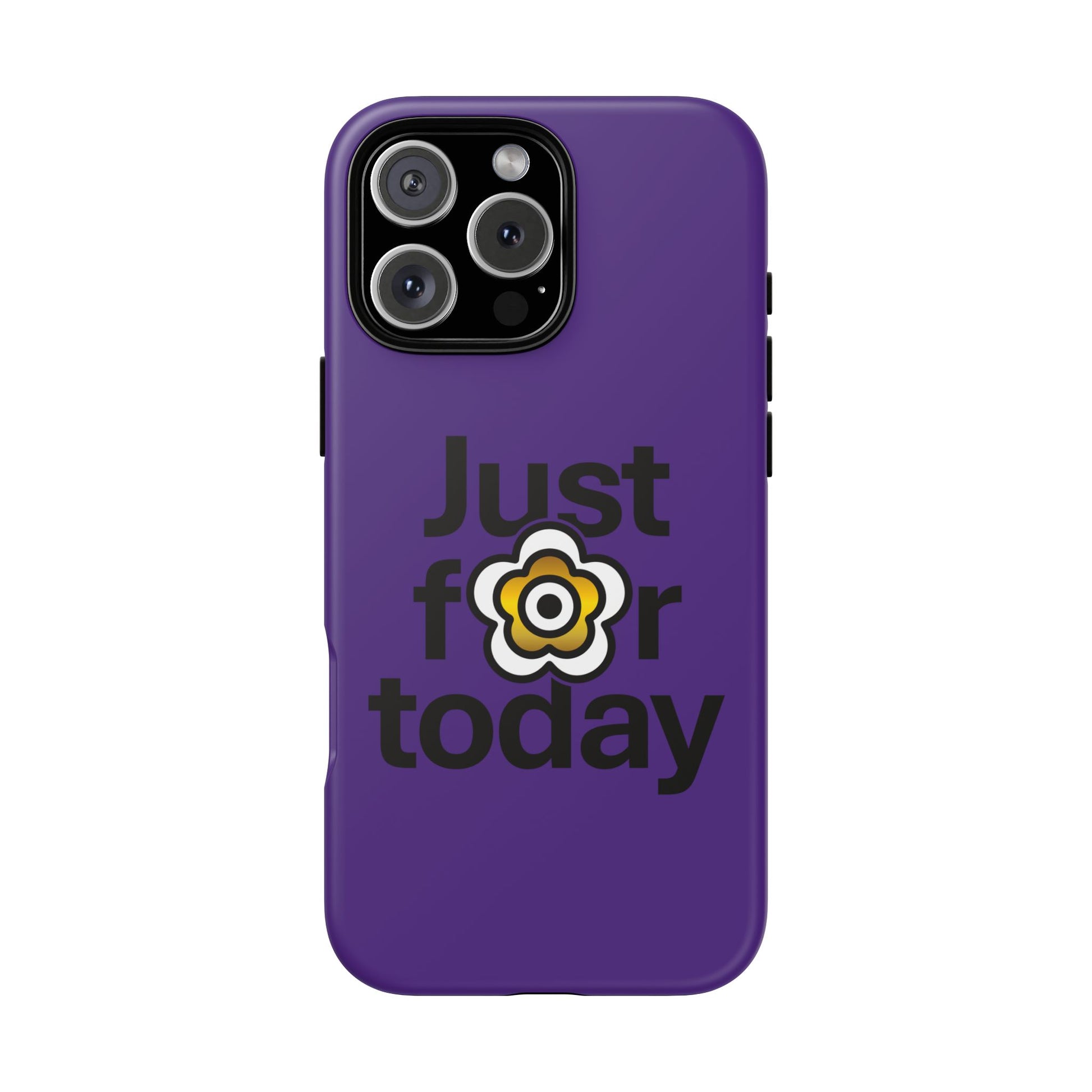 P🌺🌺P2Poppies Just for Today i-Phone Case – Inspirational Recovery Protection