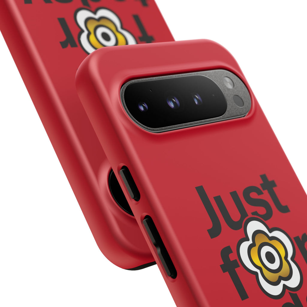 P🌺🌺P2Poppies Just for Today Google Phone Case – Inspirational Recovery Protection