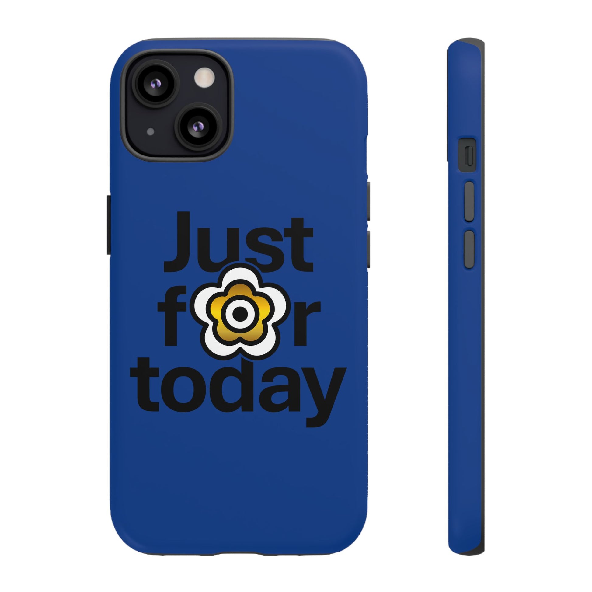 P🌺🌺P2Poppies Just for Today i-Phone Case – Inspirational Recovery Protection