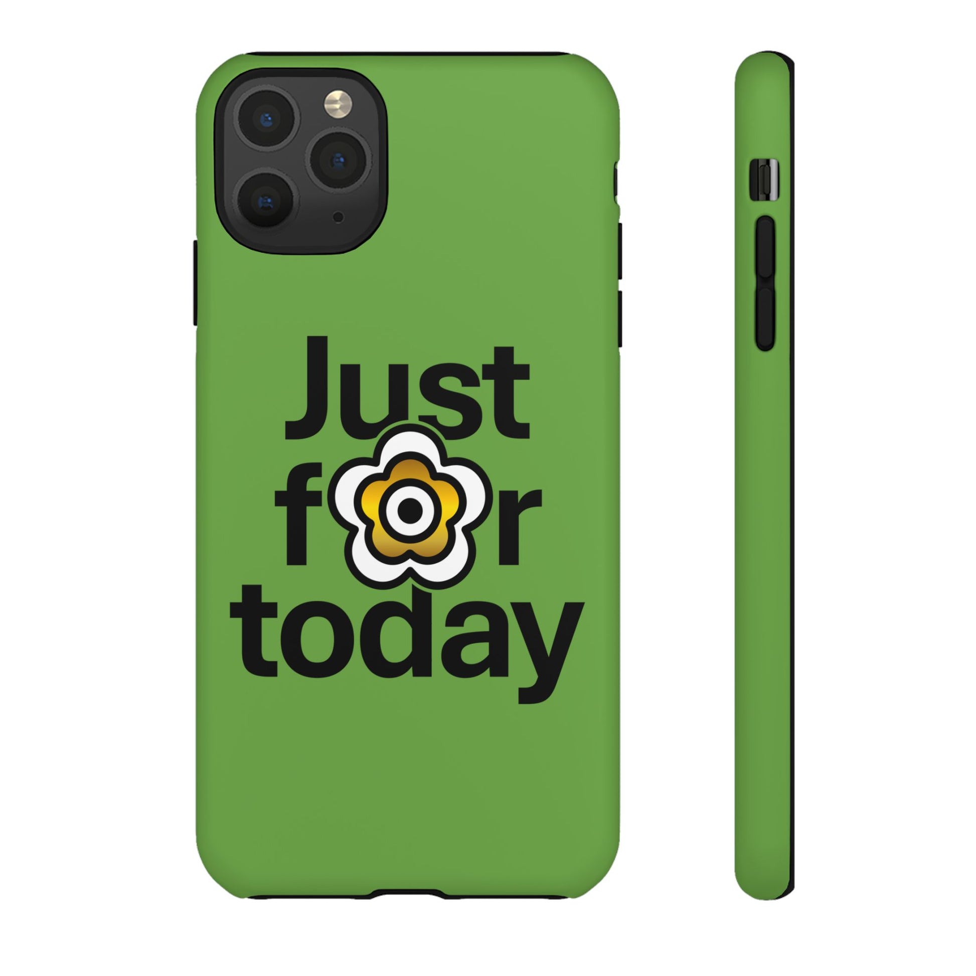 P🌺🌺P2Poppies Just for Today i-Phone Case – Inspirational Recovery Protection