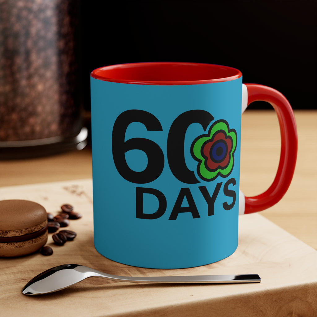 P🌺🌺P2Poppies 60 Days – Motivational Recovery Mug