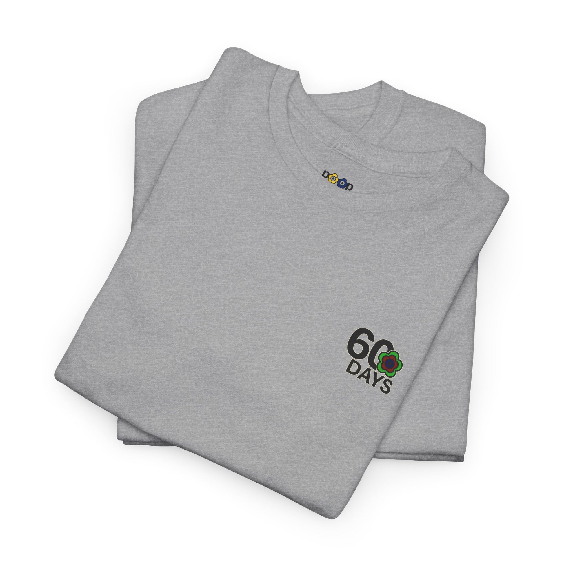 P🌺🌺P2Poppies 60 Days Sober – Motivational Recovery T-Shirt