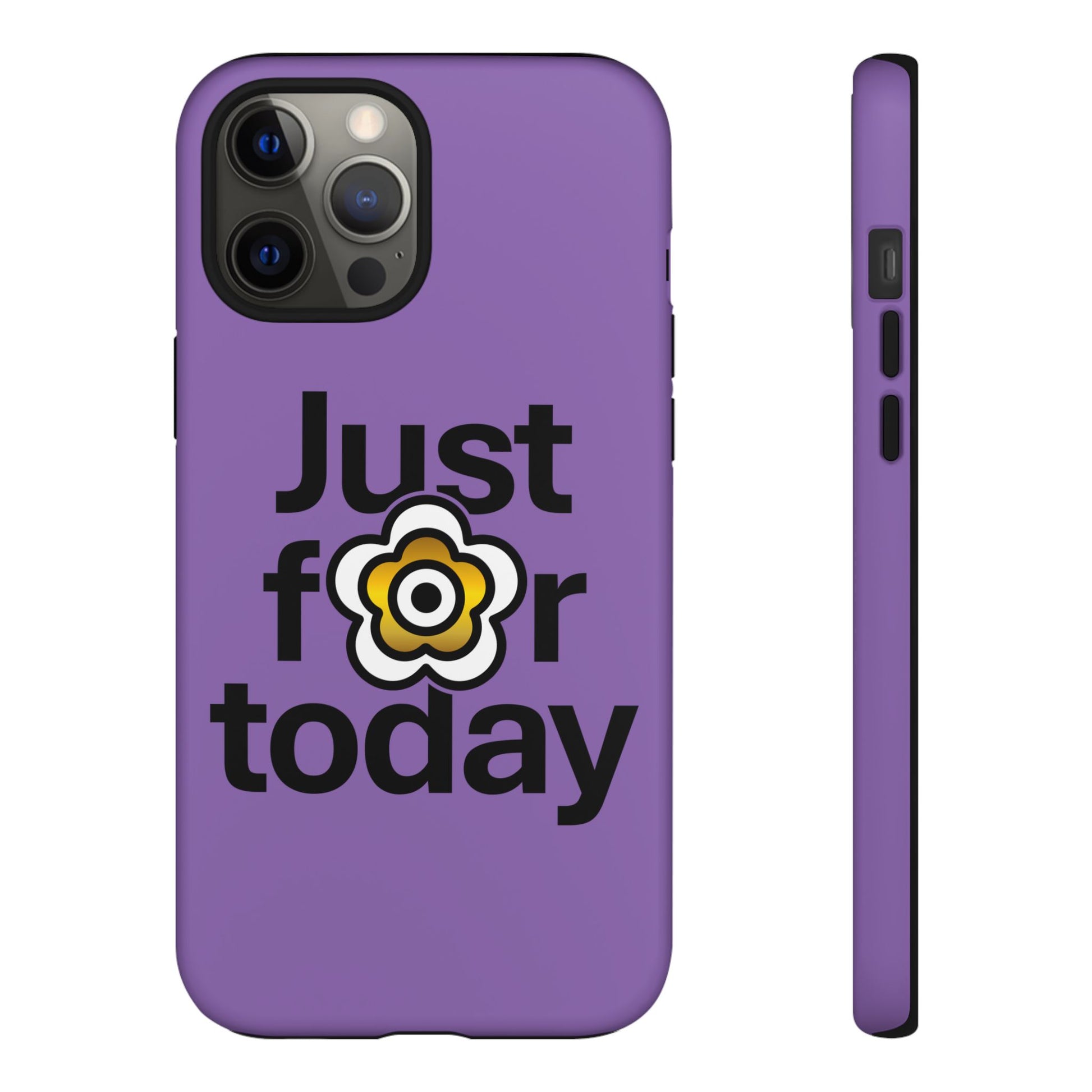 P🌺🌺P2Poppies Just for Today i-Phone Case – Inspirational Recovery Protection