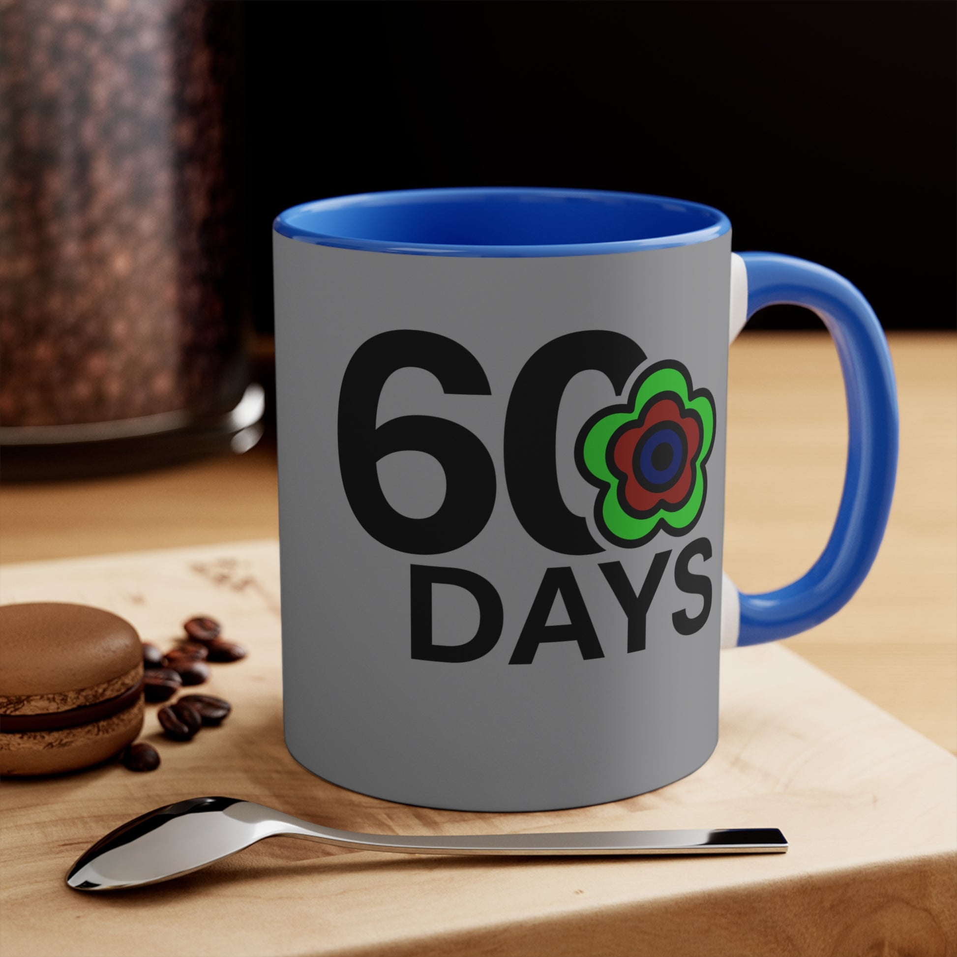 P🌺🌺P2Poppies 60 Days – Motivational Recovery Mug