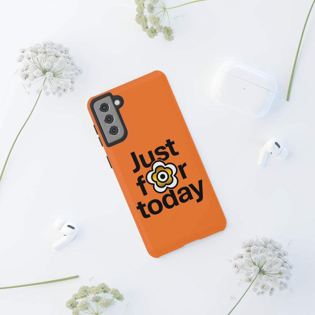 P🌺🌺P2Poppies Just for Today Samsung Phone Case – Inspirational Recovery Protection