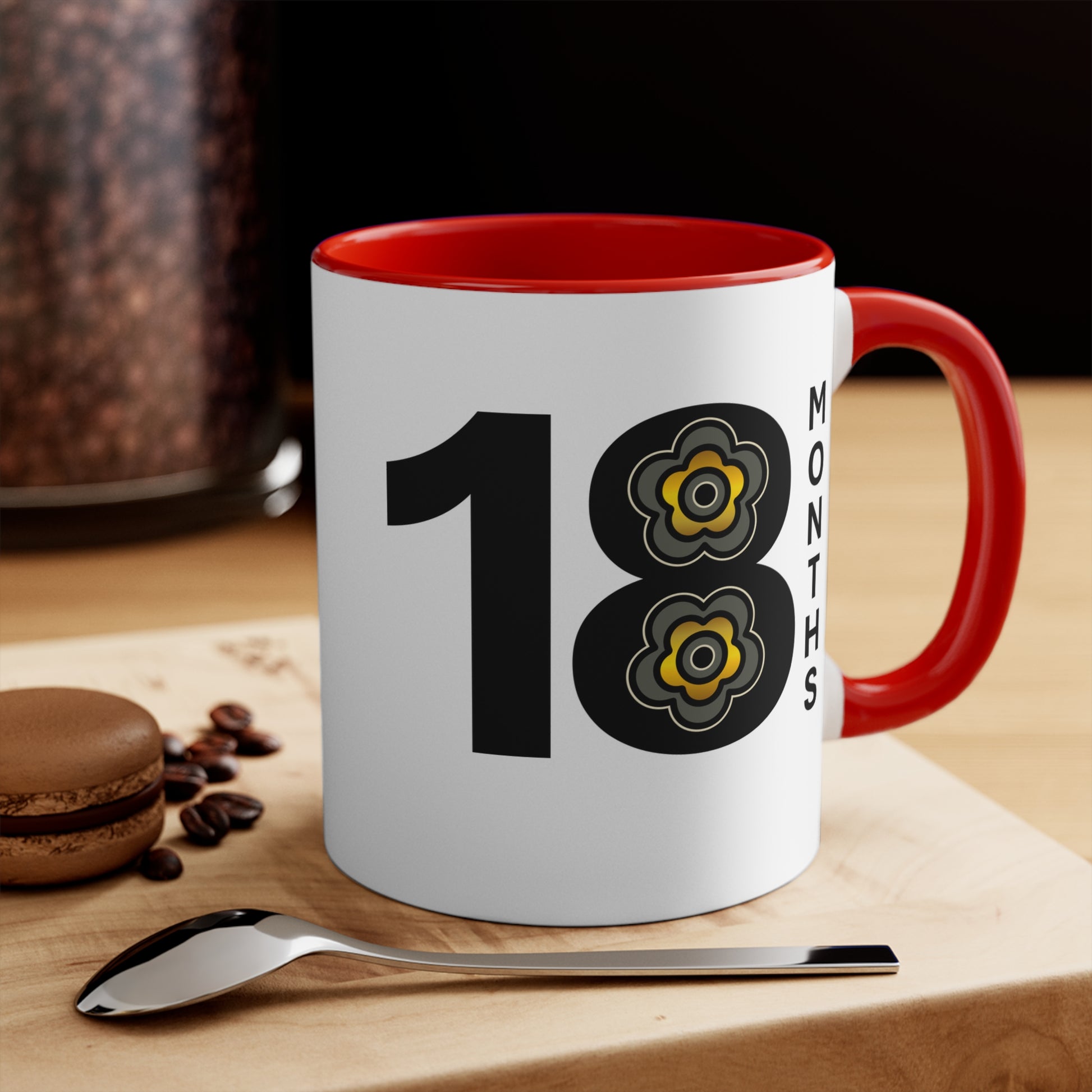 P🌺🌺P2Poppies 18 Months – Motivational Recovery Mug