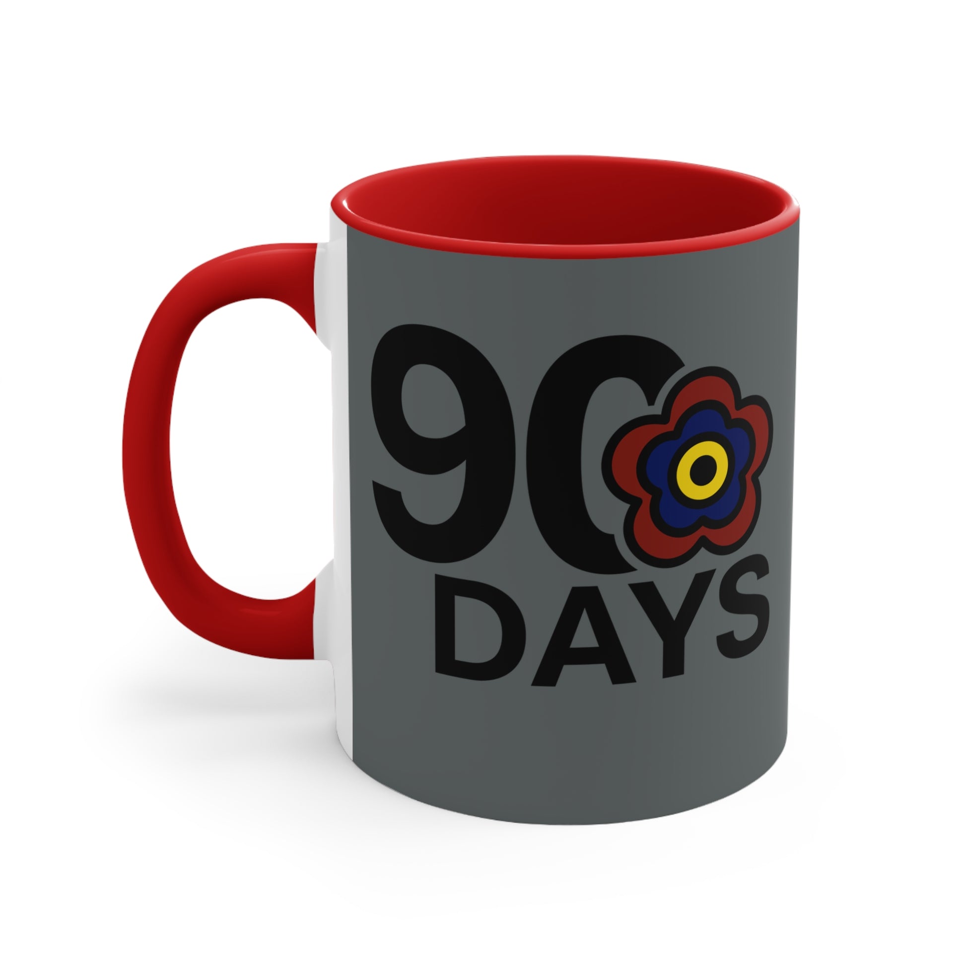 P🌺🌺P2Poppies 90 Days – Motivational Recovery Mug