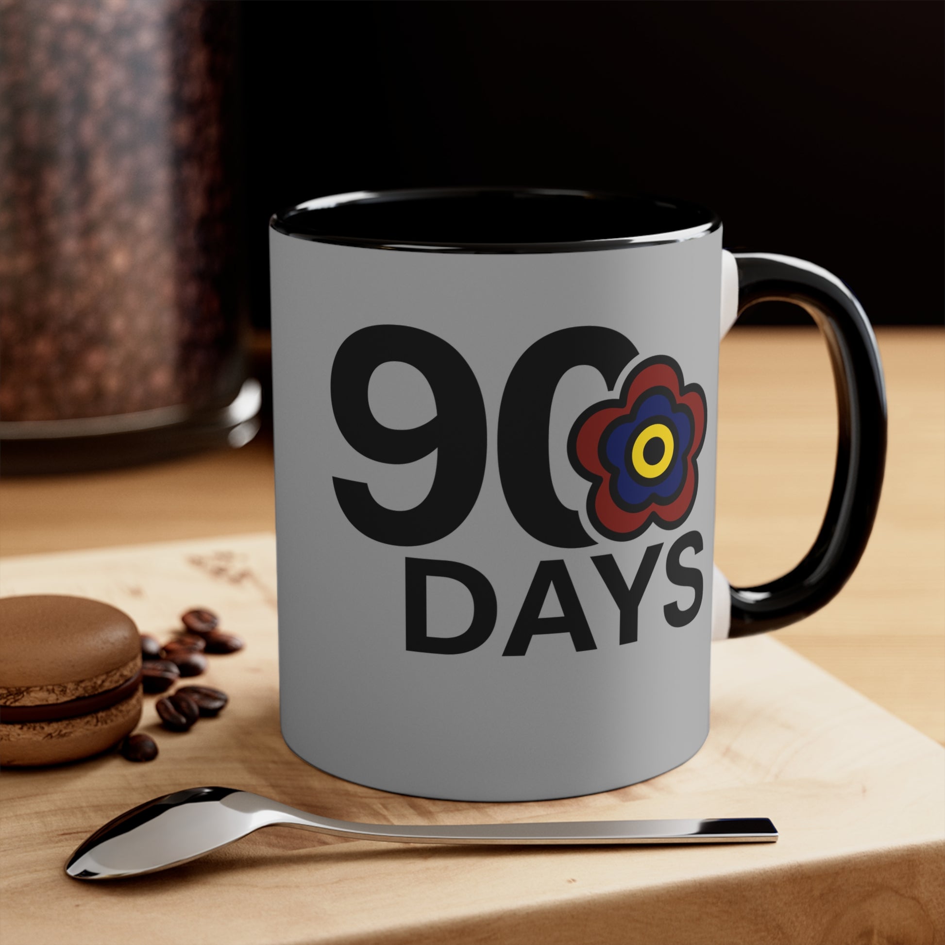 P🌺🌺P2Poppies 90 Days – Motivational Recovery Mug