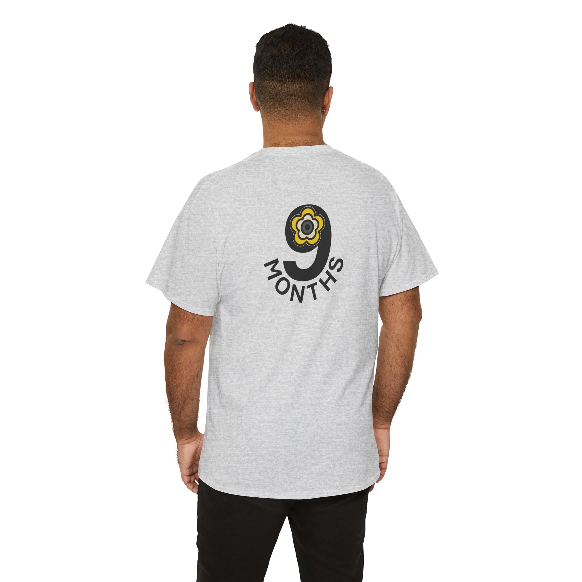 P🌺🌺P2Poppies 9 Months Sober – Motivational Recovery T-Shirt