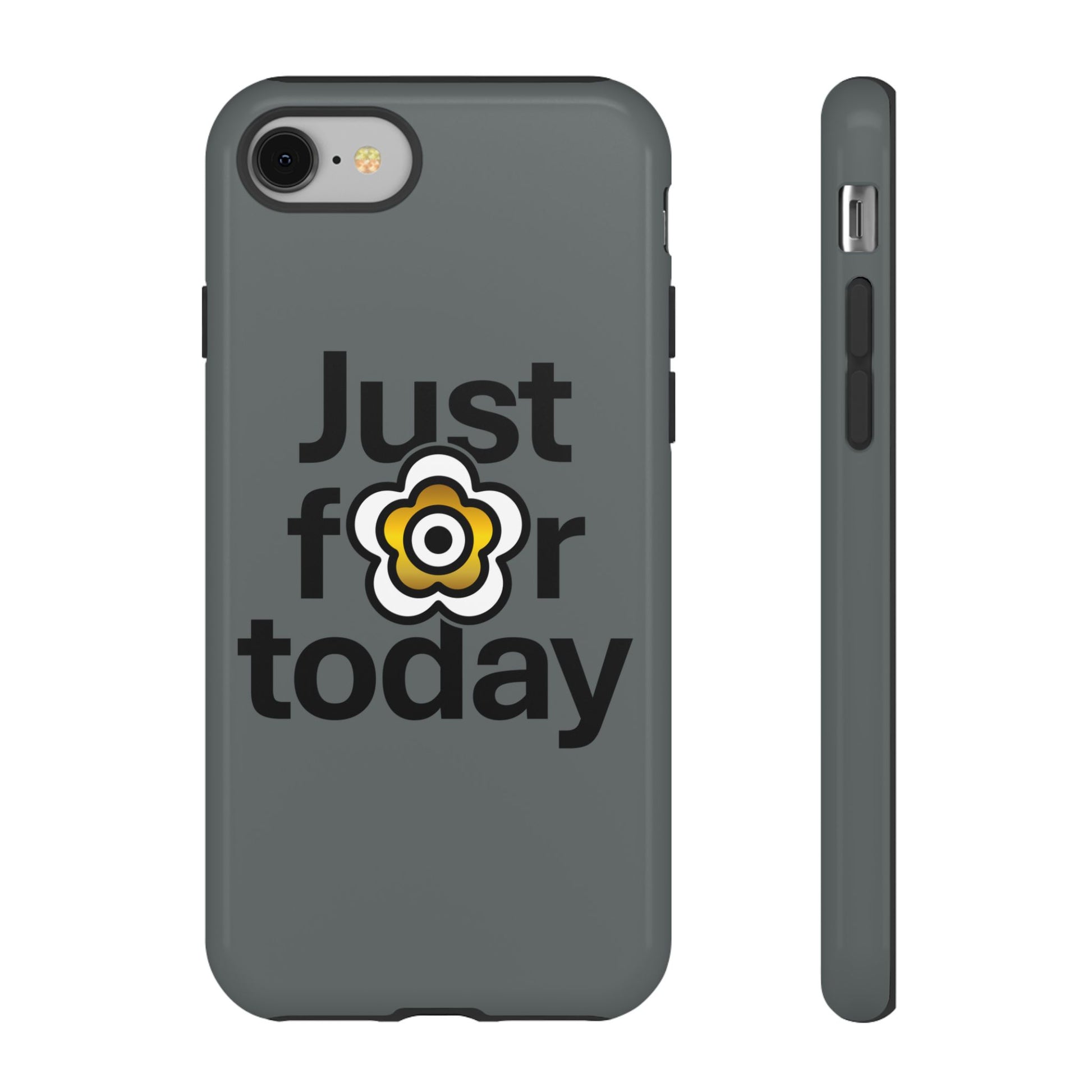 P🌺🌺P2Poppies Just for Today i-Phone Case – Inspirational Recovery Protection