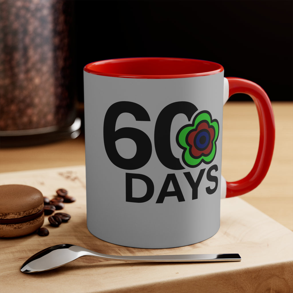 P🌺🌺P2Poppies 60 Days – Motivational Recovery Mug