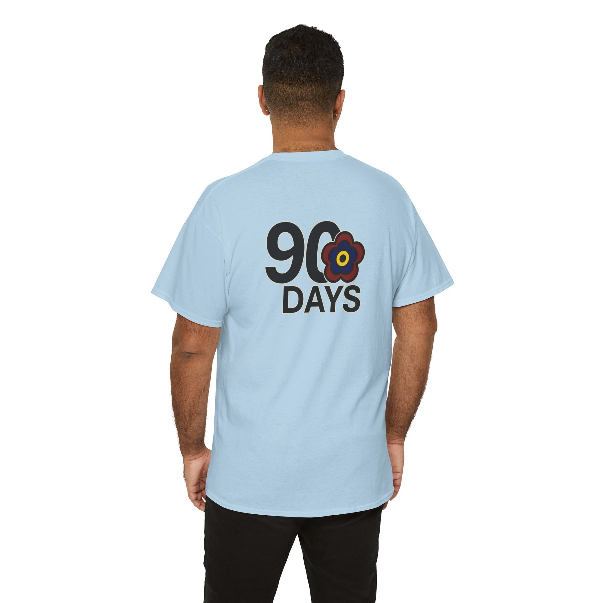 P🌺🌺P2Poppies 90 Days Sober – Motivational Recovery T-Shirt