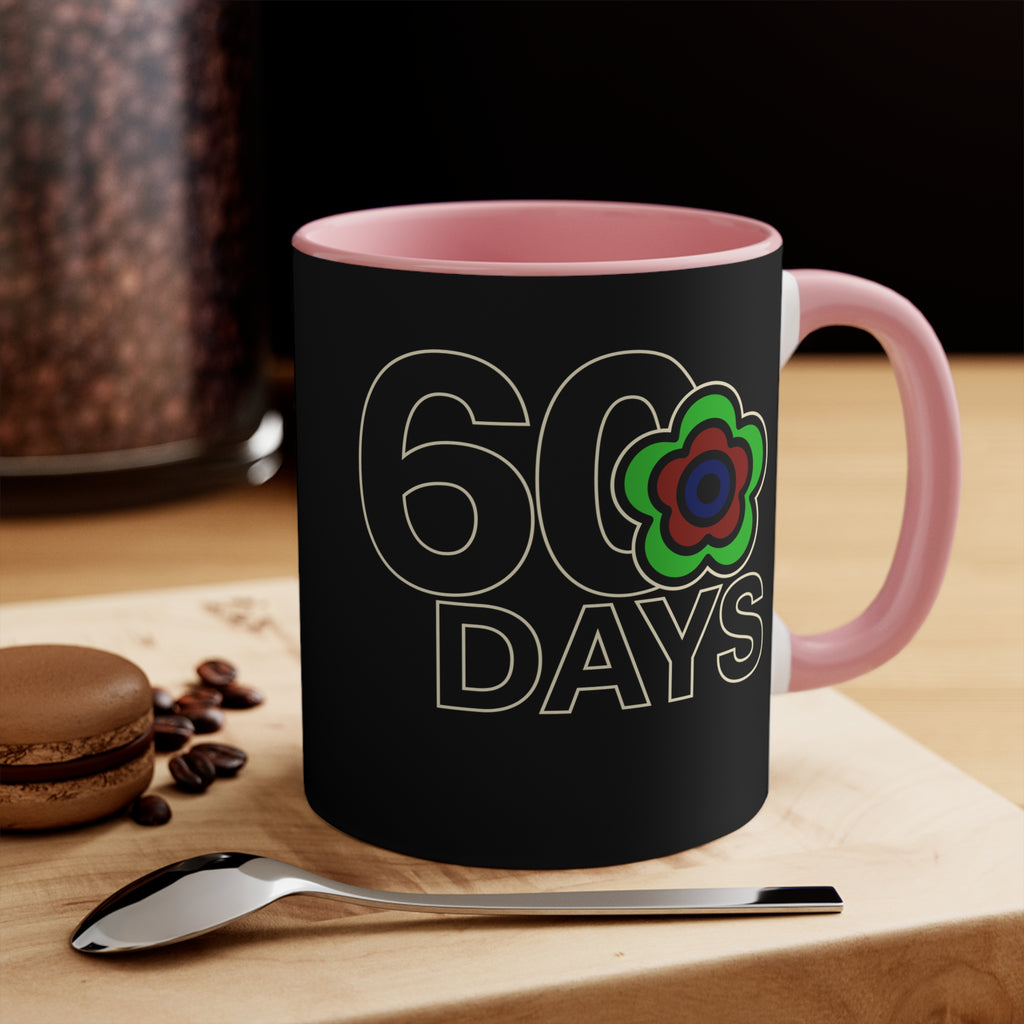 P🌺🌺P2Poppies 60 Days – Motivational Recovery Mug