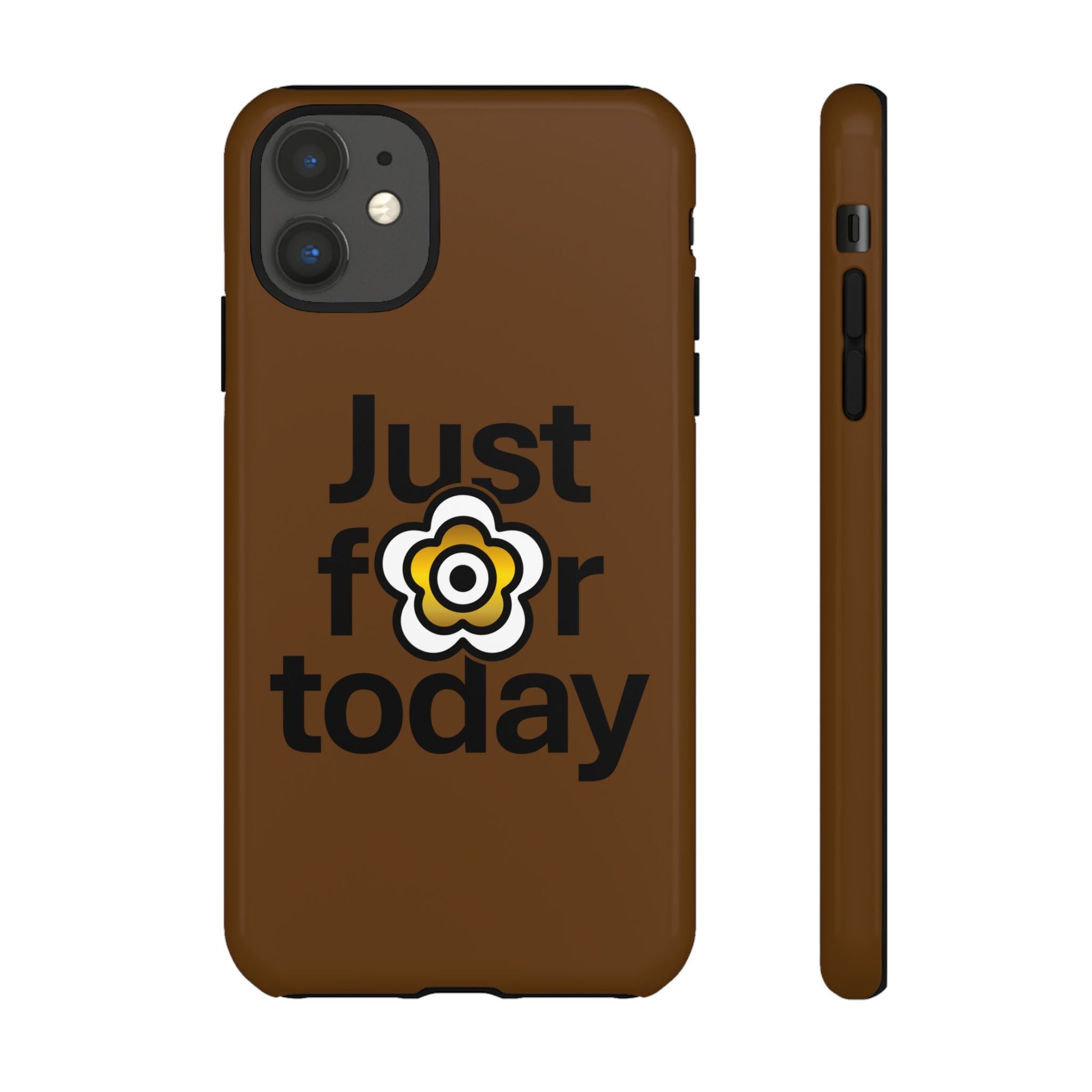 P🌺🌺P2Poppies Just for Today i-Phone Case – Inspirational Recovery Protection