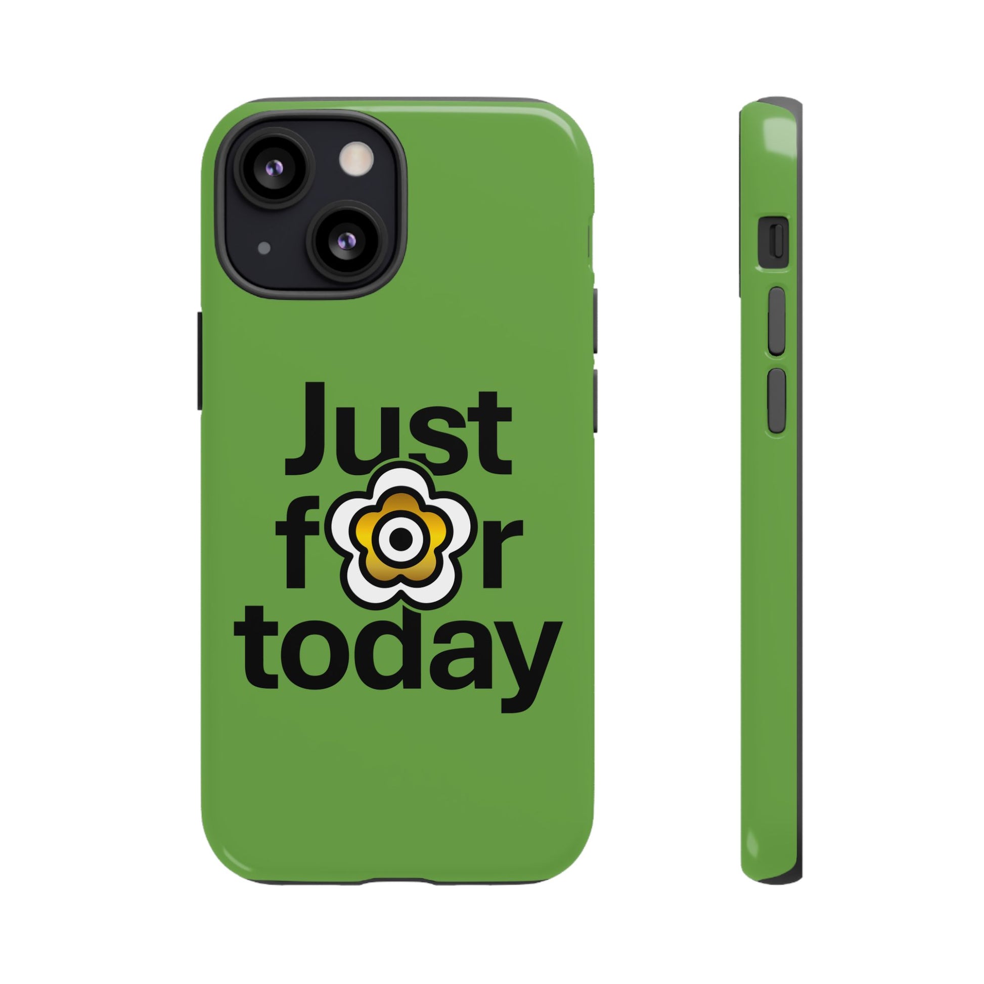 P🌺🌺P2Poppies Just for Today i-Phone Case – Inspirational Recovery Protection