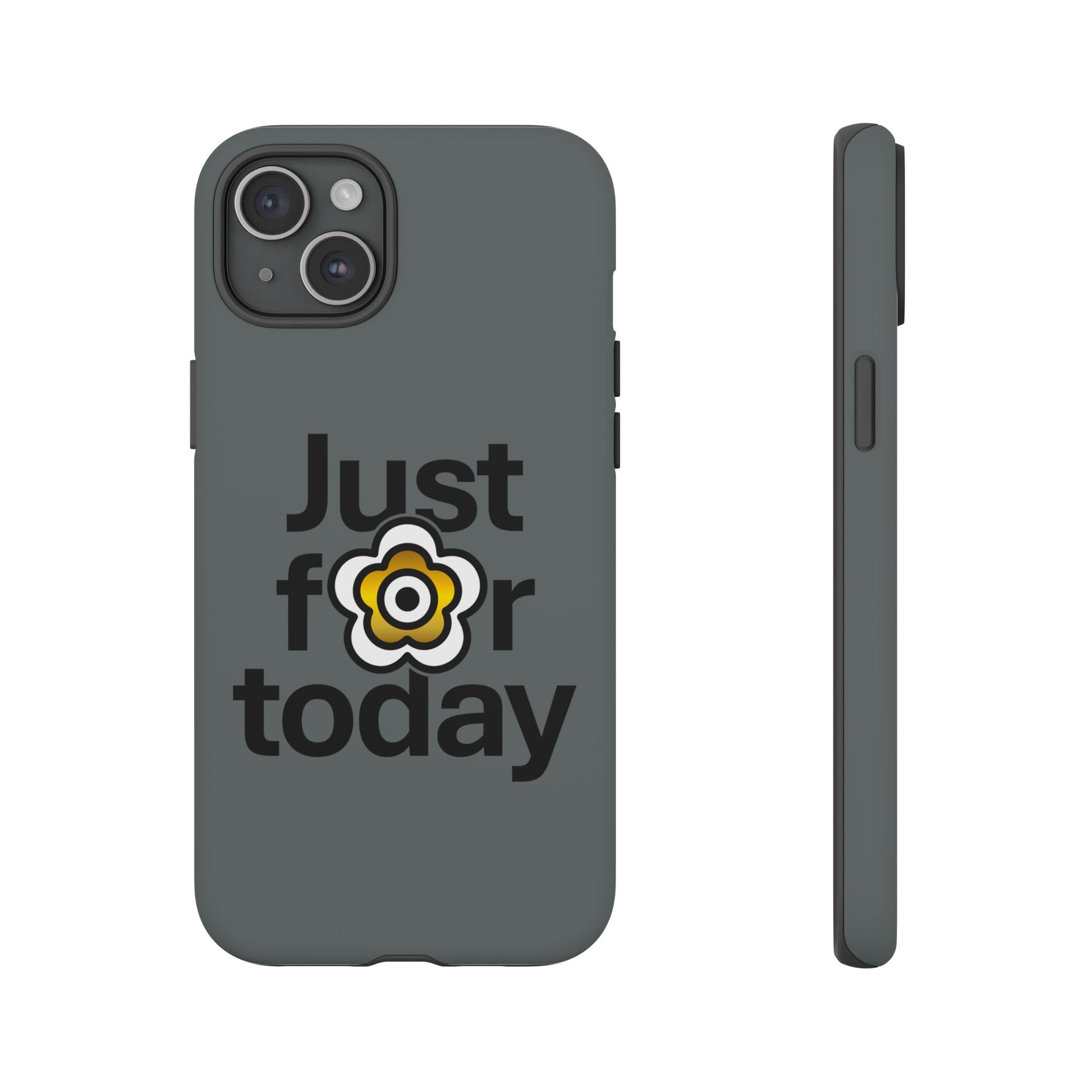 P🌺🌺P2Poppies Just for Today i-Phone Case – Inspirational Recovery Protection