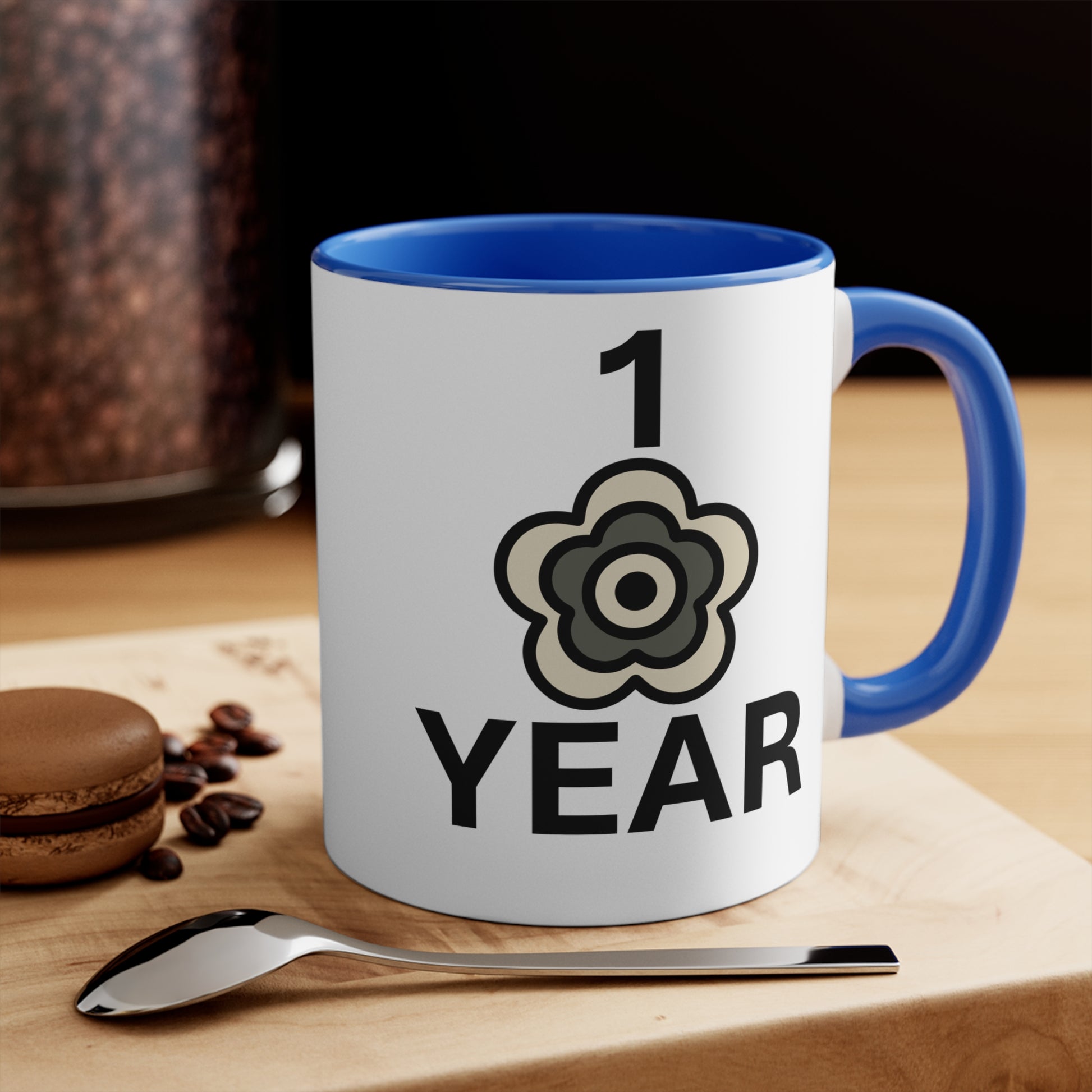 P🌺🌺P2Poppies 1 Year – Motivational Recovery Mug