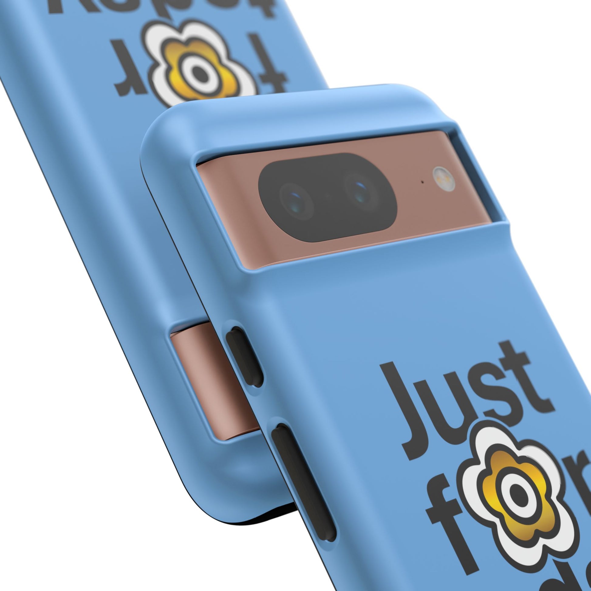 P🌺🌺P2Poppies Just for Today Google Phone Case – Inspirational Recovery Protection