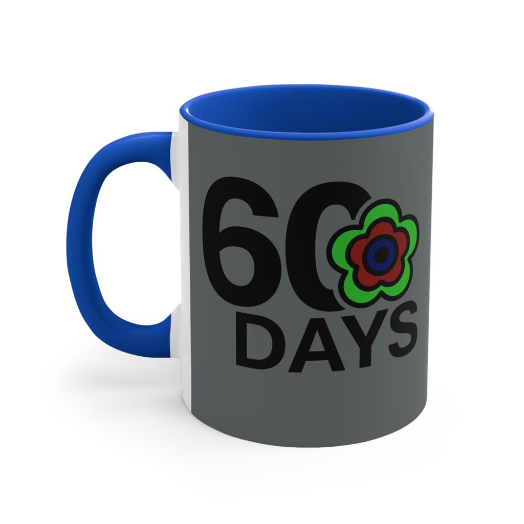 P🌺🌺P2Poppies 60 Days – Motivational Recovery Mug