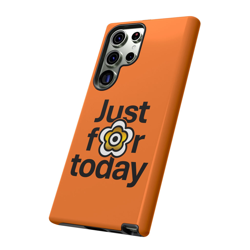 P🌺🌺P2Poppies Just for Today Samsung Phone Case – Inspirational Recovery Protection