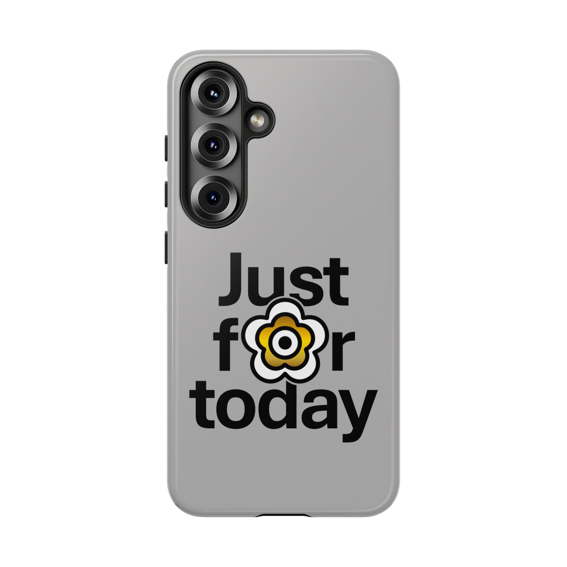 P🌺🌺P2Poppies Just for Today Samsung Phone Case – Inspirational Recovery Protection