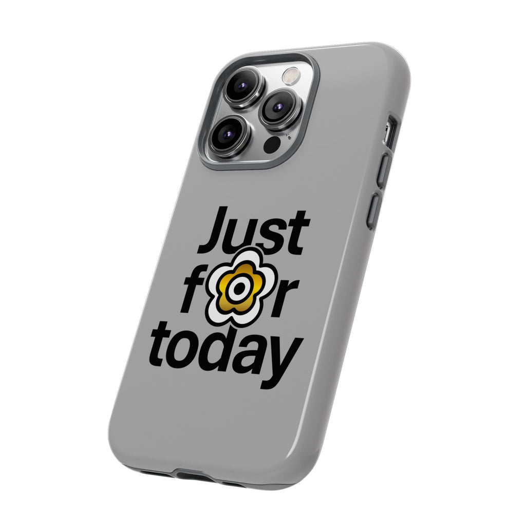 P🌺🌺P2Poppies Just for Today i-Phone Case – Inspirational Recovery Protection