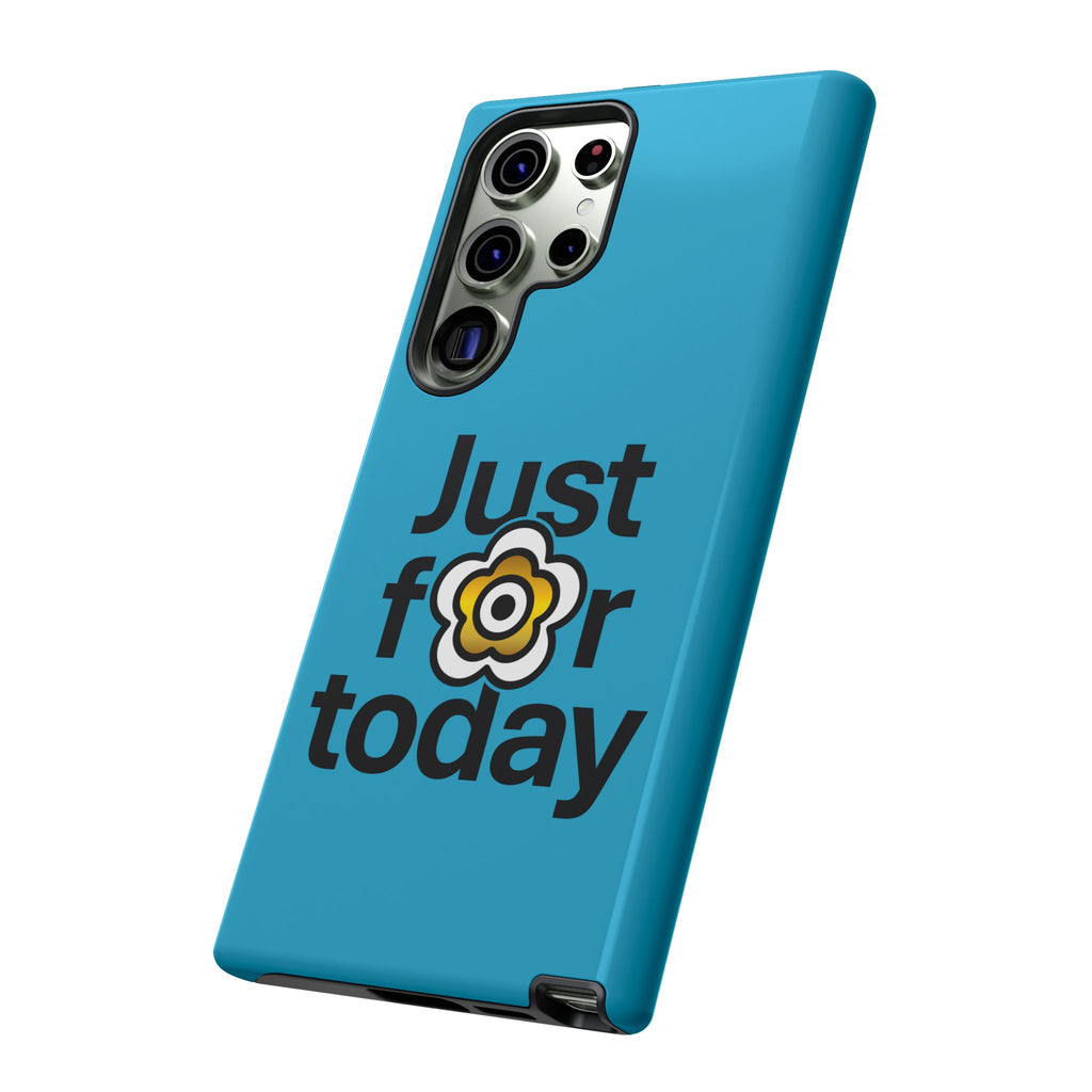 P🌺🌺P2Poppies Just for Today Samsung Phone Case – Inspirational Recovery Protection